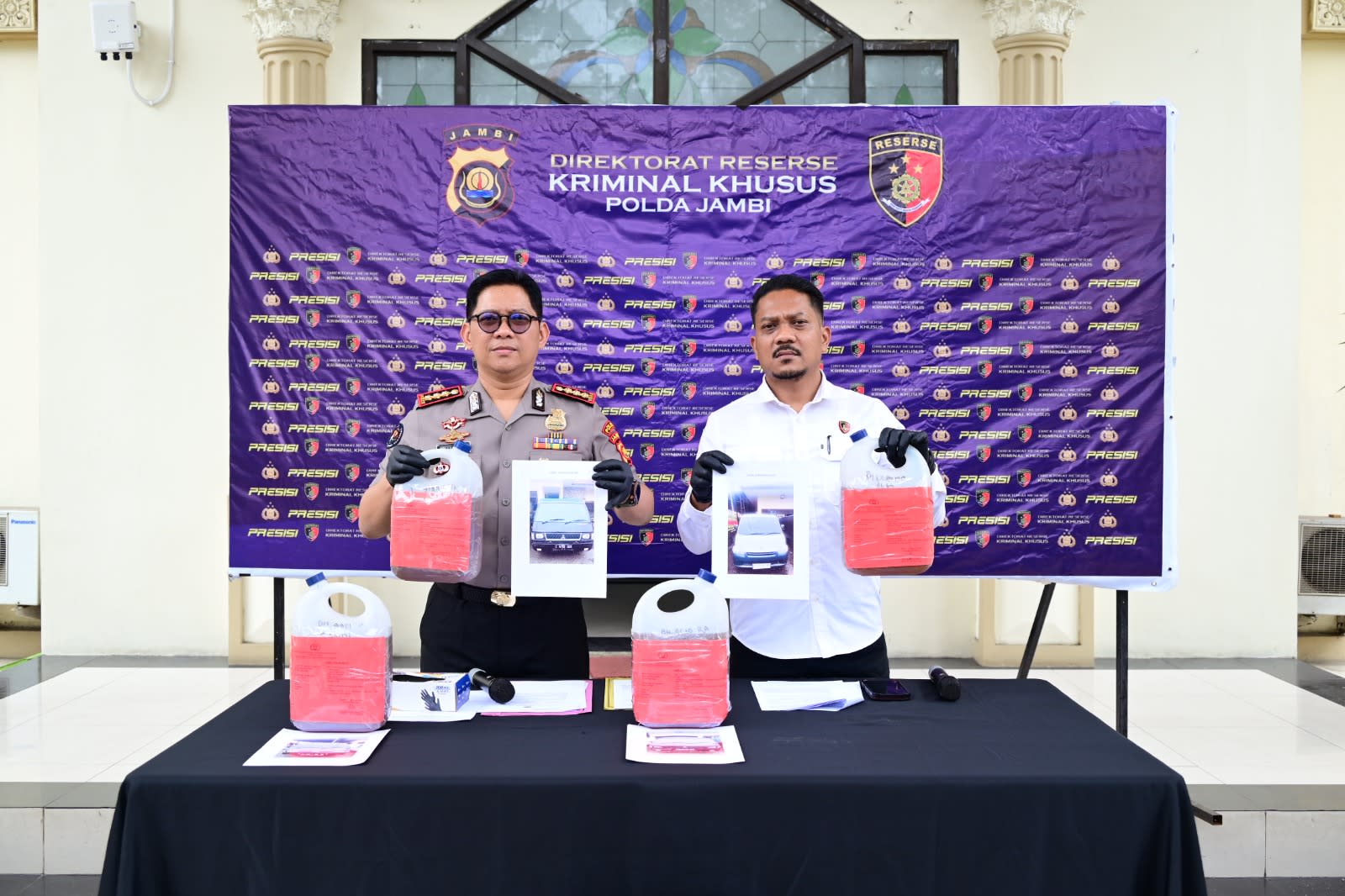 Ditreskrimsus Polda Jambi Ungkap Dugaan Pengangkutan BBM Subsidi Ilegal untuk Aktivitas PETI