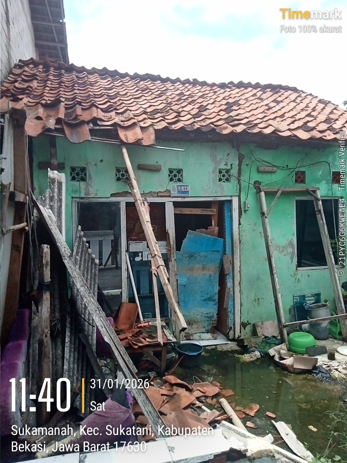 Belum Tersentuh Pemerintah Kabupaten Bekasi Rumah Warga Desa Sukamanah Tak Layak Huni