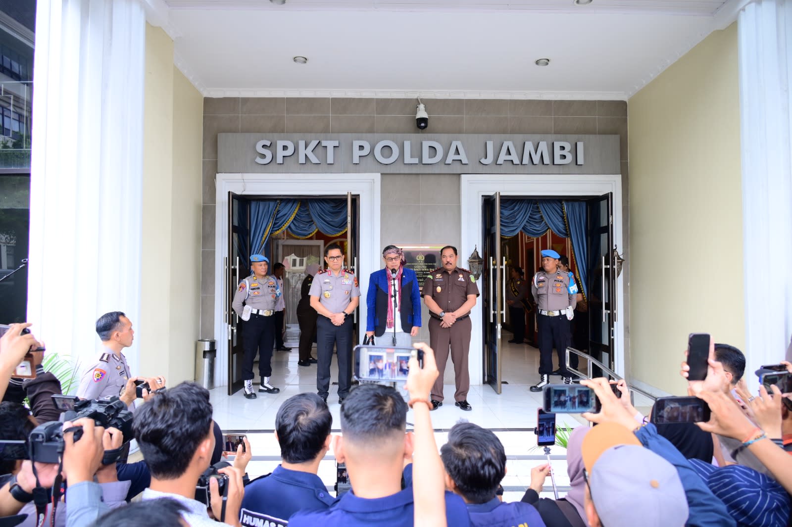 Komisi III DPR RI Tinjau Kinerja Polda Jambi dan Pelaksanaan KUHP