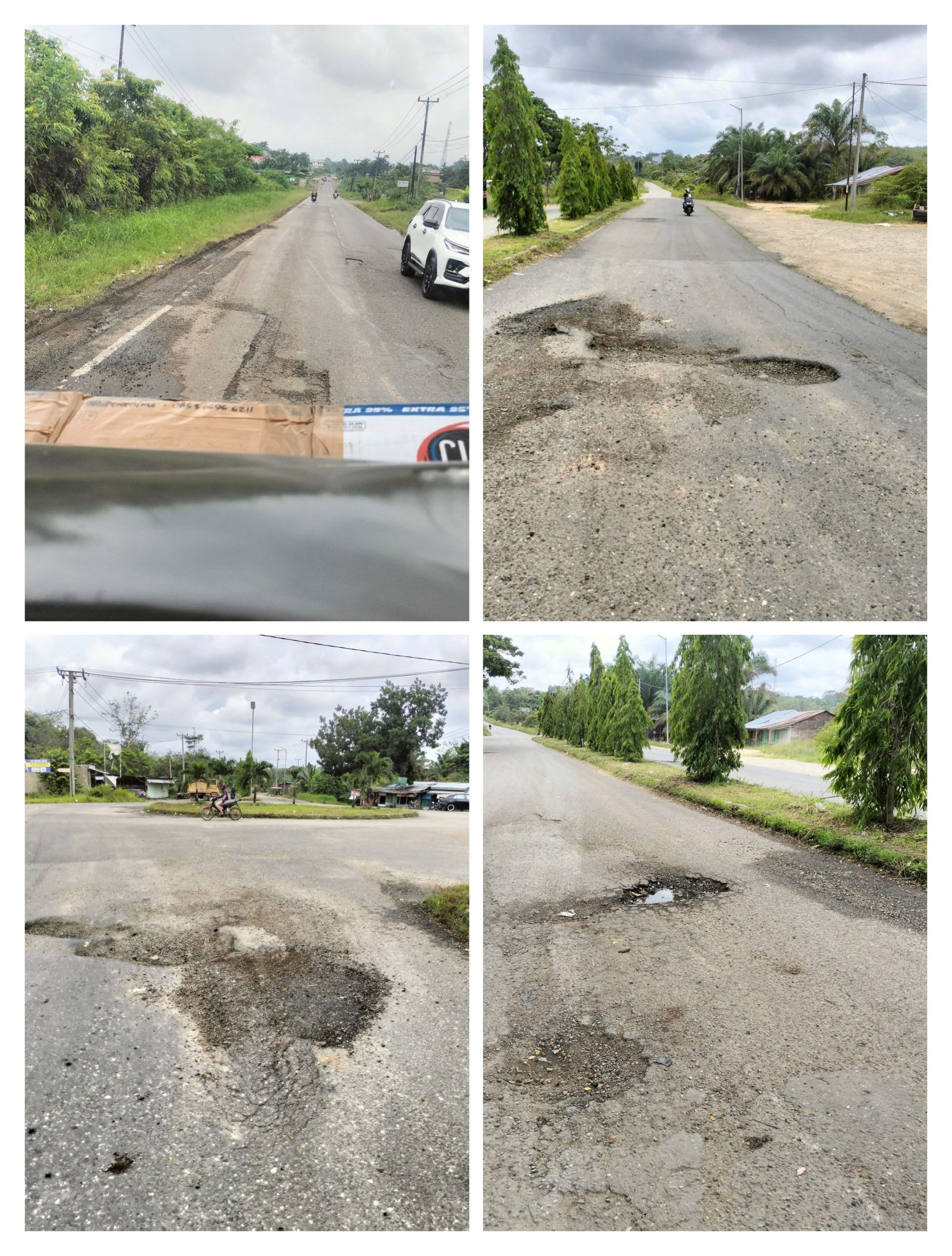 Jalan Lintas Sumatera Merangin Bungo Dengan 1000 Lubang BPJN Jambi Tutup MataÂ