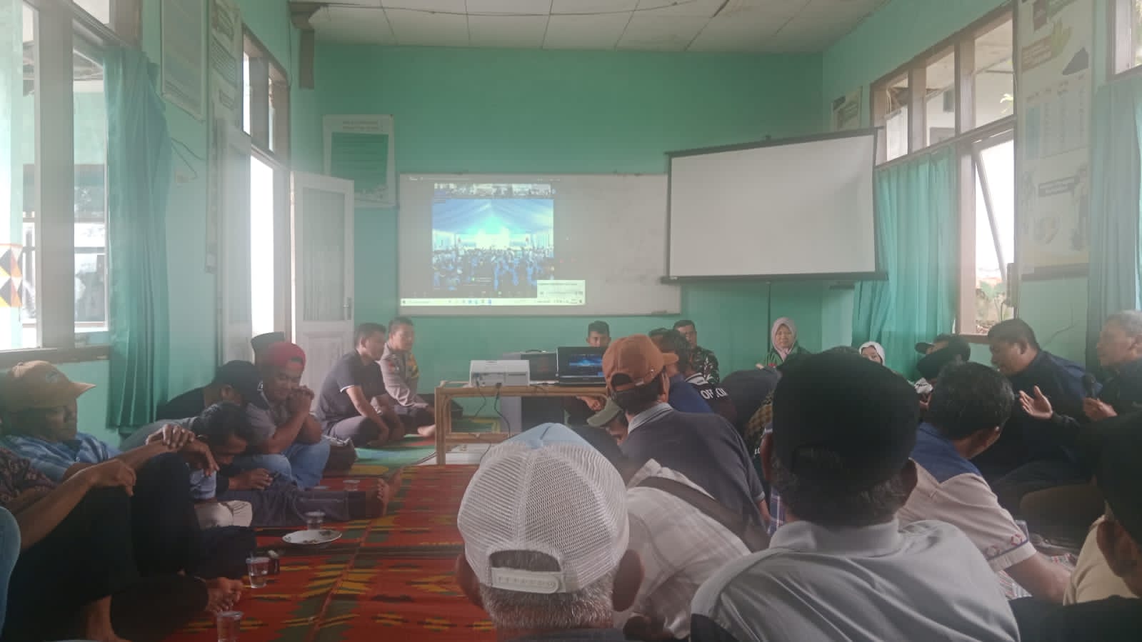 BPP Dan Kelompok Tani Se- Kecamatan Sumberejo Gelar Zoom Panen Raya Nasional