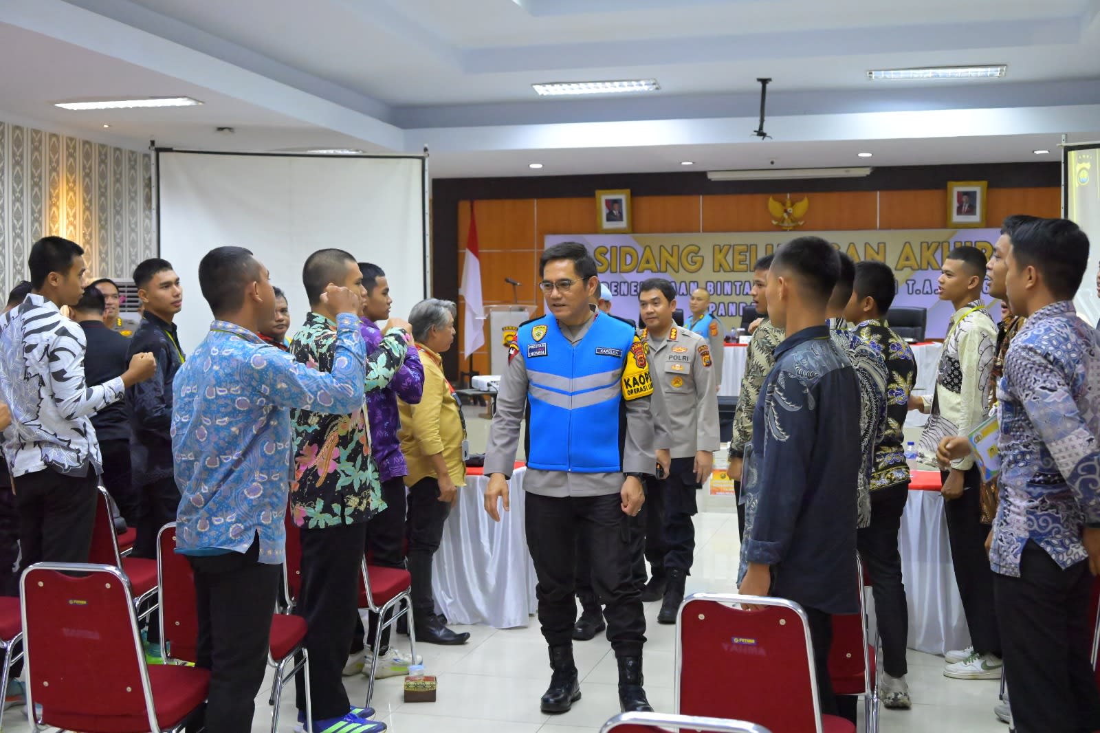 Polda Jambi Melaksanakan Sidang Kelulusan Akhir Penerimaan Bintara Brimob Polri Tahun Anggaran 2026