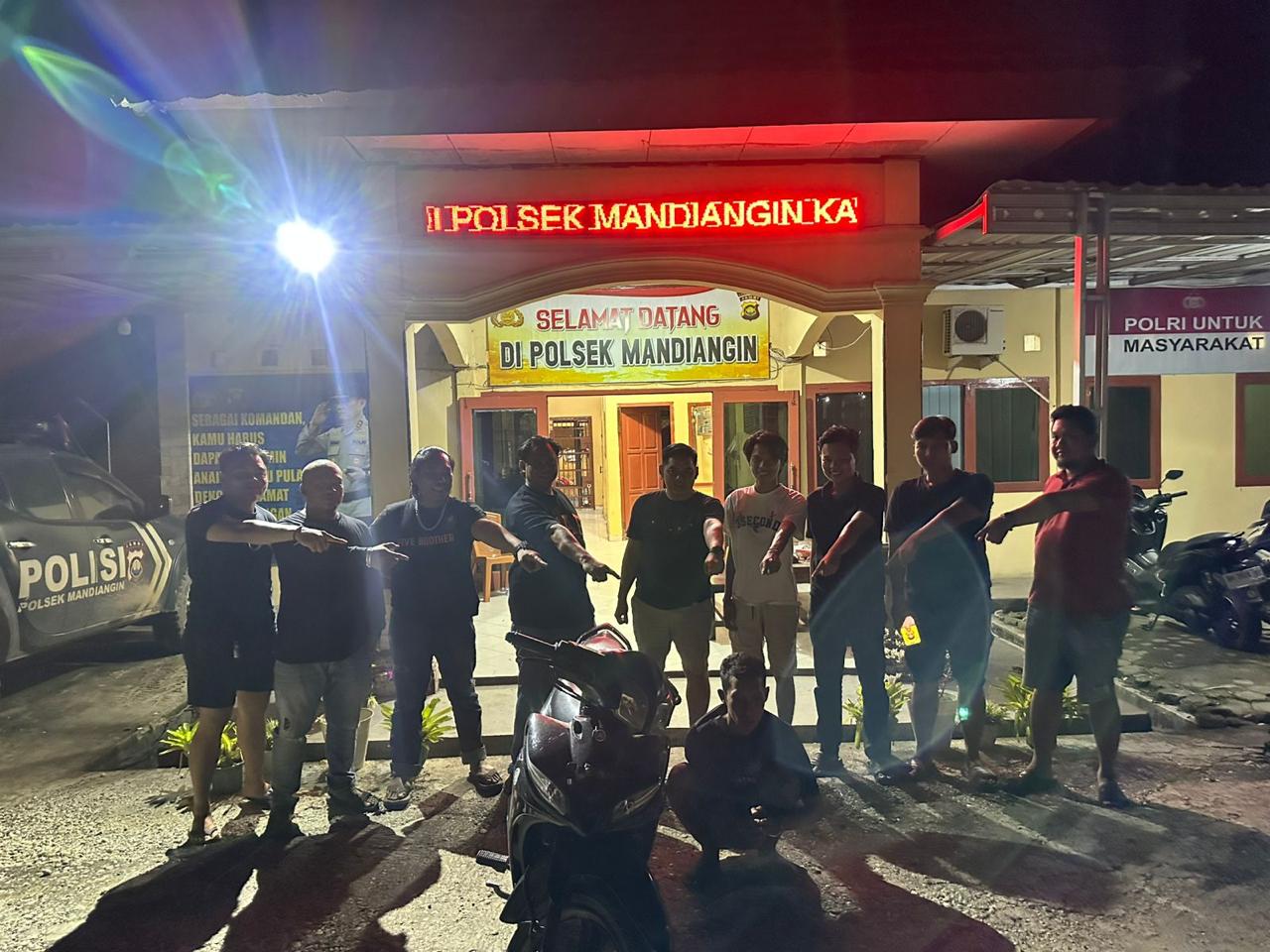 Spesialis Curanmor dan Merupakan TO Asal Rengkiling, Beraksi di 7 TKP, Berhasil Dibekuk Tim Macan Pseko Polres Sarolangun.