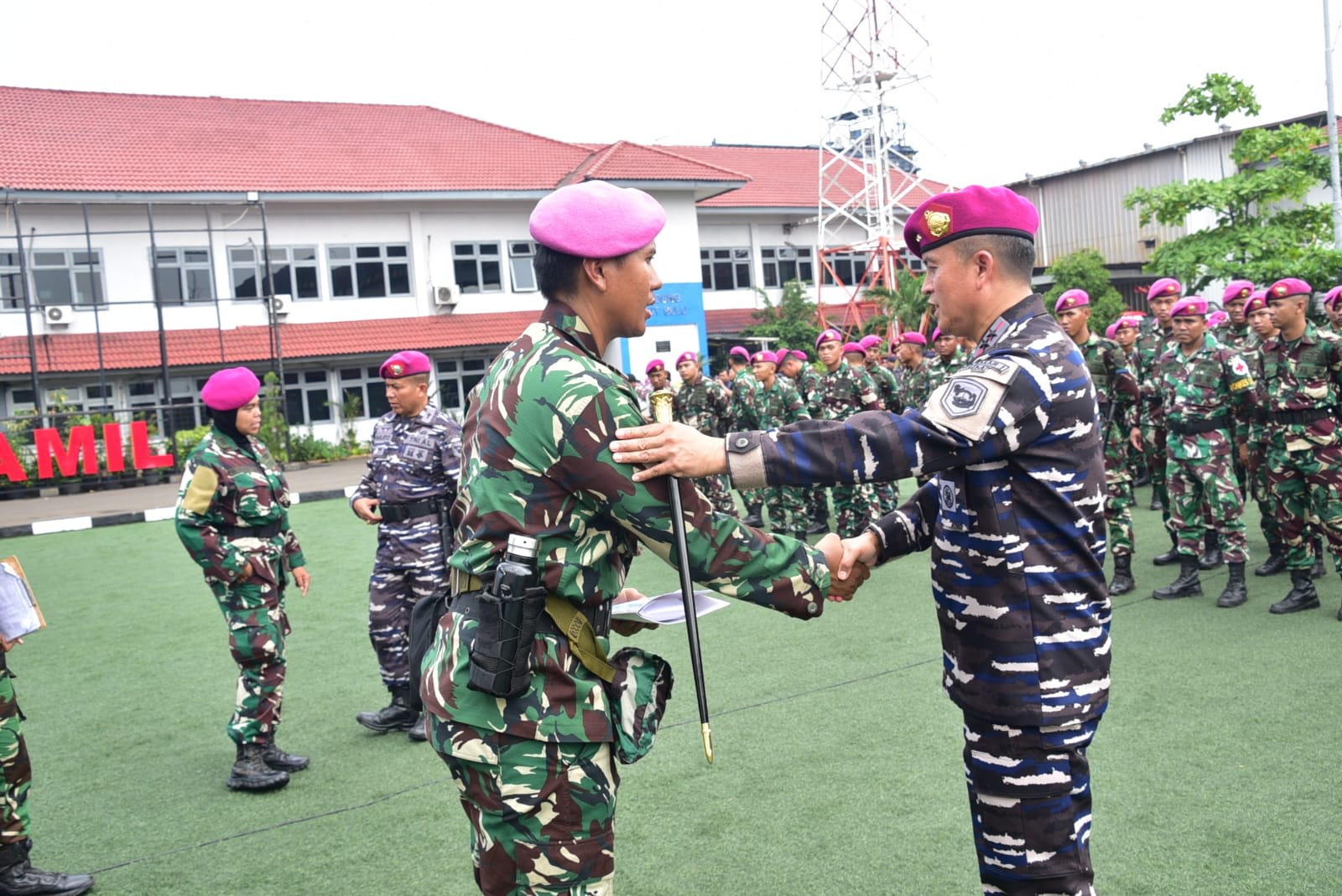 Pasmar 1 Kirim Prajuritnya Untuk Misi Penanggulangan Bencana Alam di Sumatera