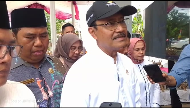 Mensos RI. Saefulah Yusuf Kunker di Tanjungsari, Berharap KPM Bansos Memiliki Keterampilan Bernilai Ekonomi