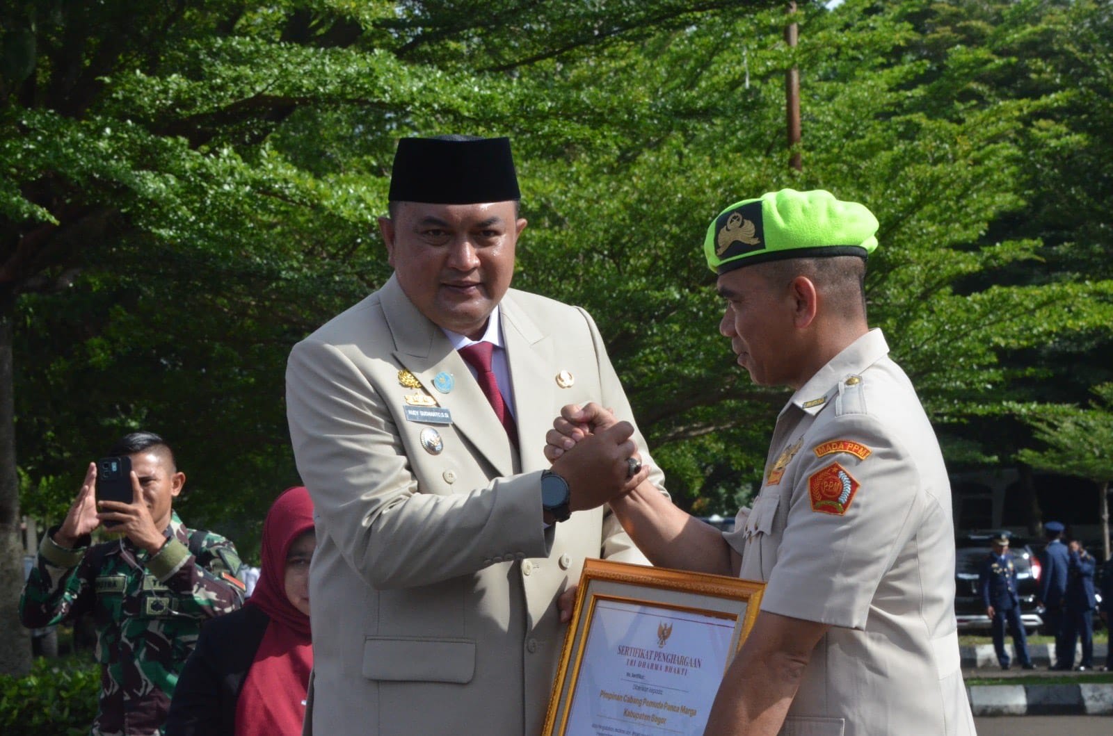 Dihari Pahlawan 10 November 2025, Bupati Bogor Ajak Masyarakat Teladani Keikhlasan Para Pahlawan Bangsa