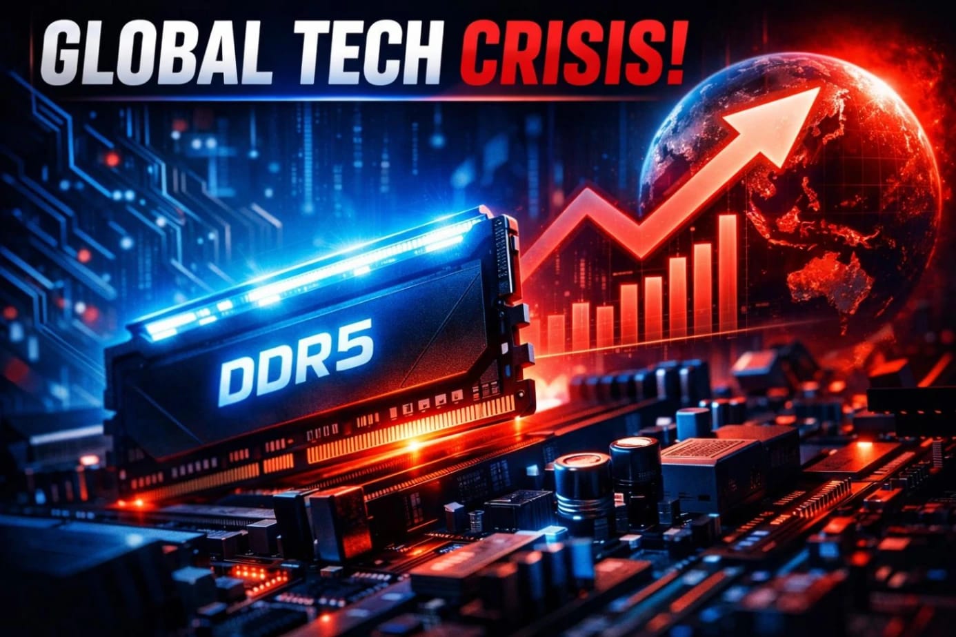 Krisis Memori Global: Harga RAM DDR5 Melambat dan Mencapai Puncak