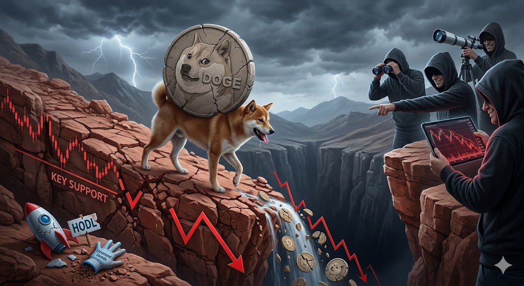 Dogecoin (DOGE) Menghadapi Tantangan, Penurunan Harga Lebih Jauh Diperkirakan