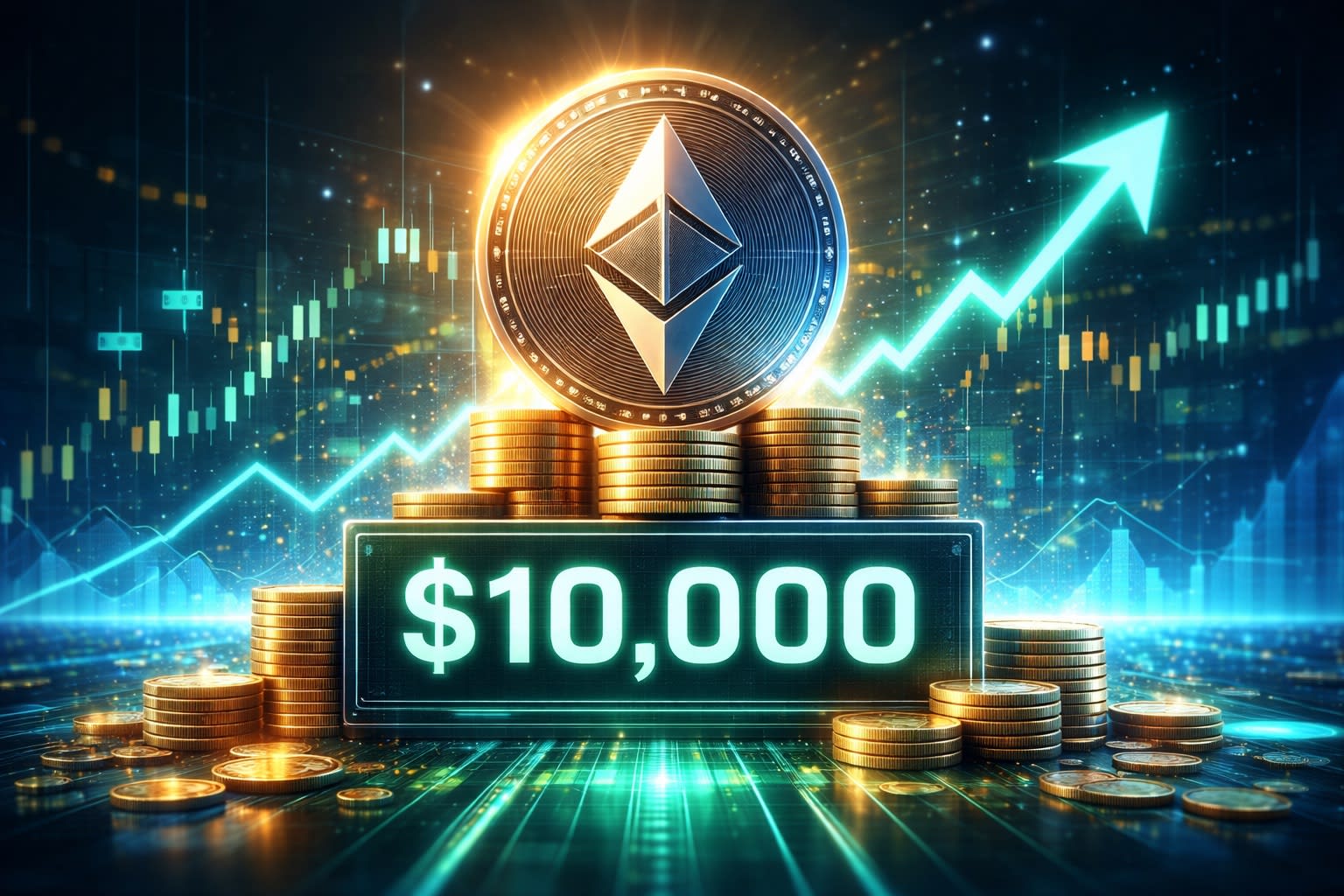 Ethereum Menuju Kenaikan Harga $10.000: Analisis Teknis Mengungkapkan Zona FVG Tersembunyi