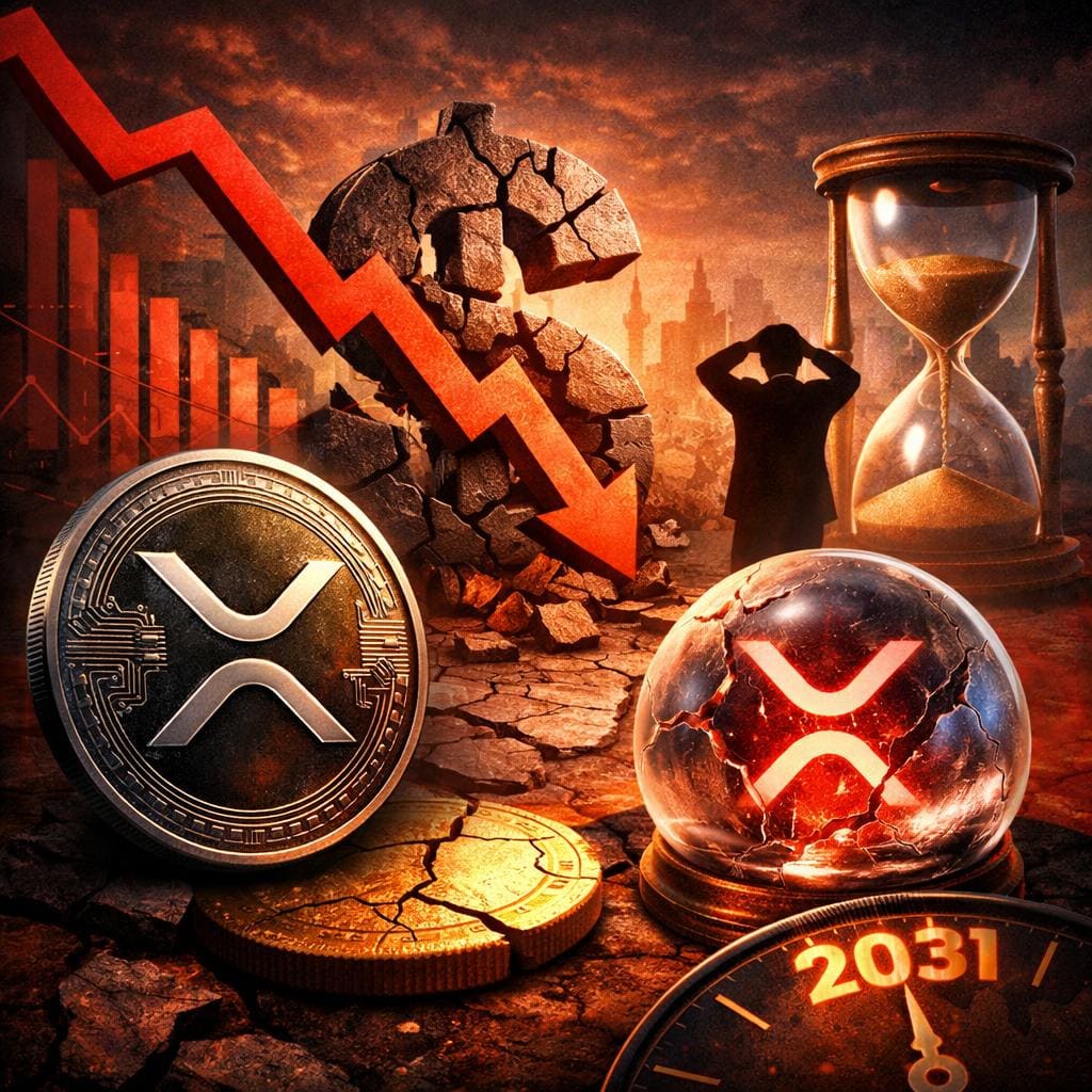 Proyeksi Harga XRP yang Mengejutkan: Mengapa Satu Analis Mengatakan Harga Dapat Turun di Bawah $1 pada 2031