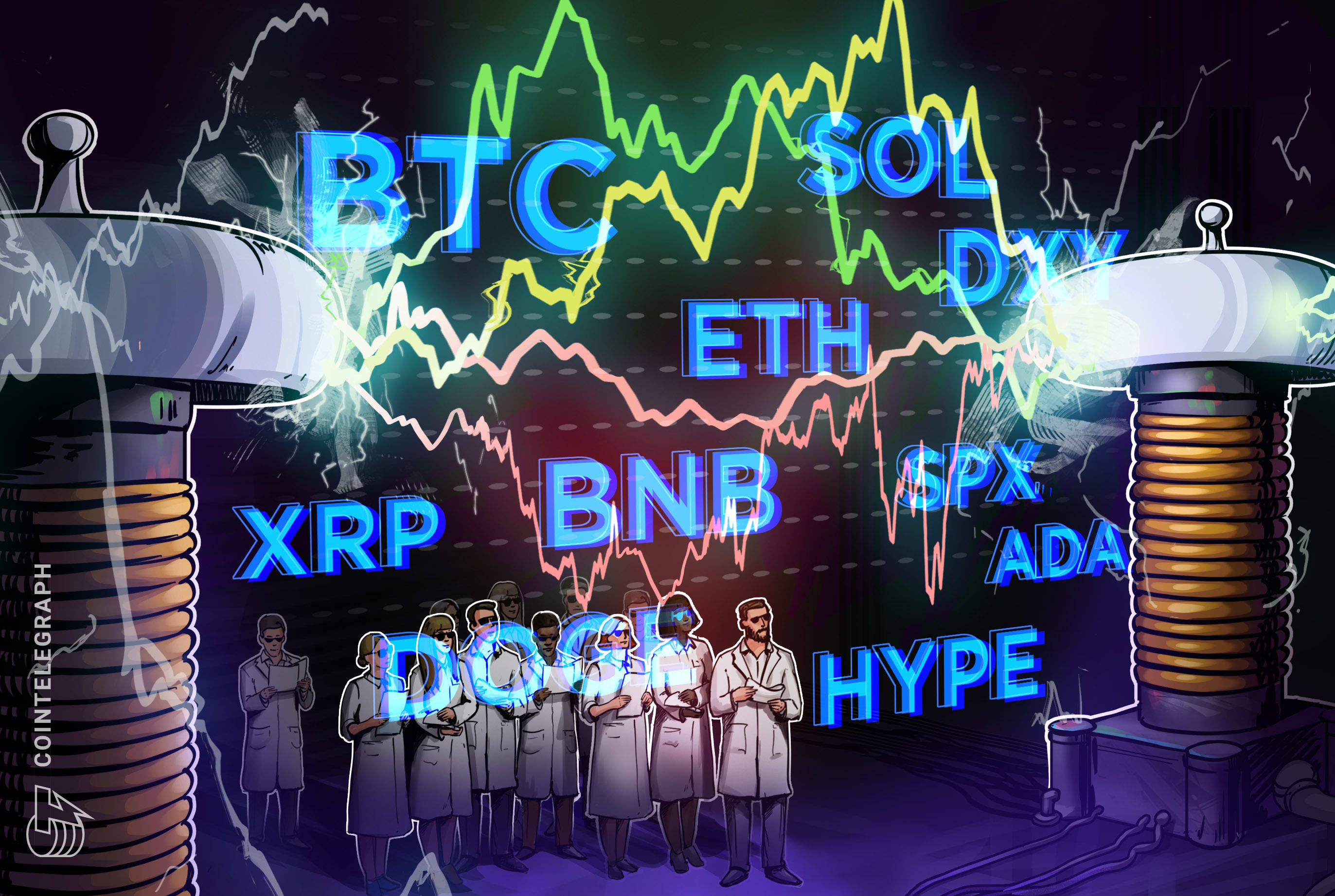 Price predictions 4/27: SPX, DXY, BTC, ETH, XRP, BNB, SOL, DOGE, HYPE, ADA
