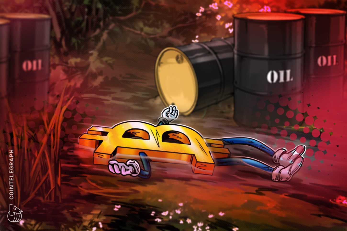 Global Economic Shifts: Oil Price Surge Impacts Bitcoin Market Sentiment