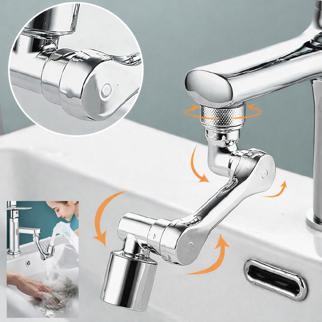 حوّل صنبورك العادي إلى صنبور احترافي في 10 ثواني 🚰