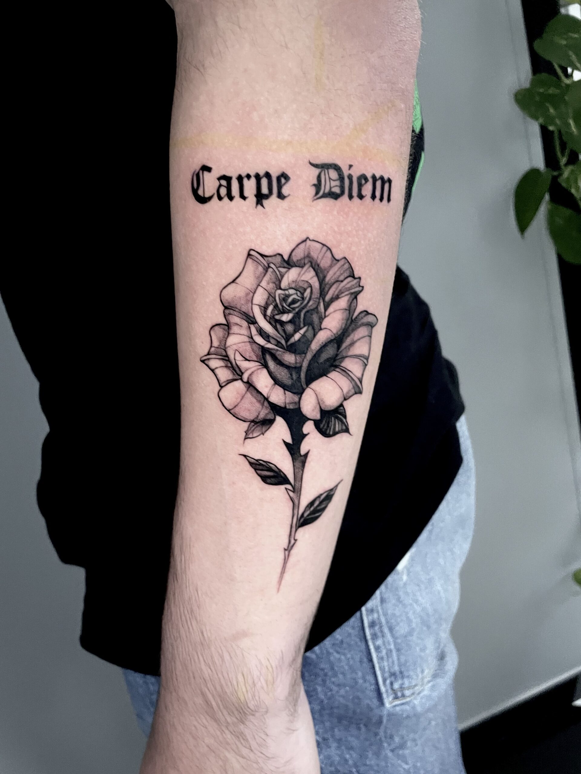Tatuaggio floral Torino
