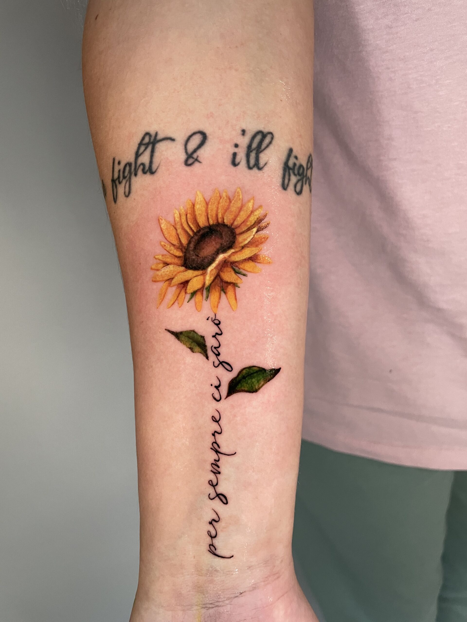 Tatuaggio floral Torino