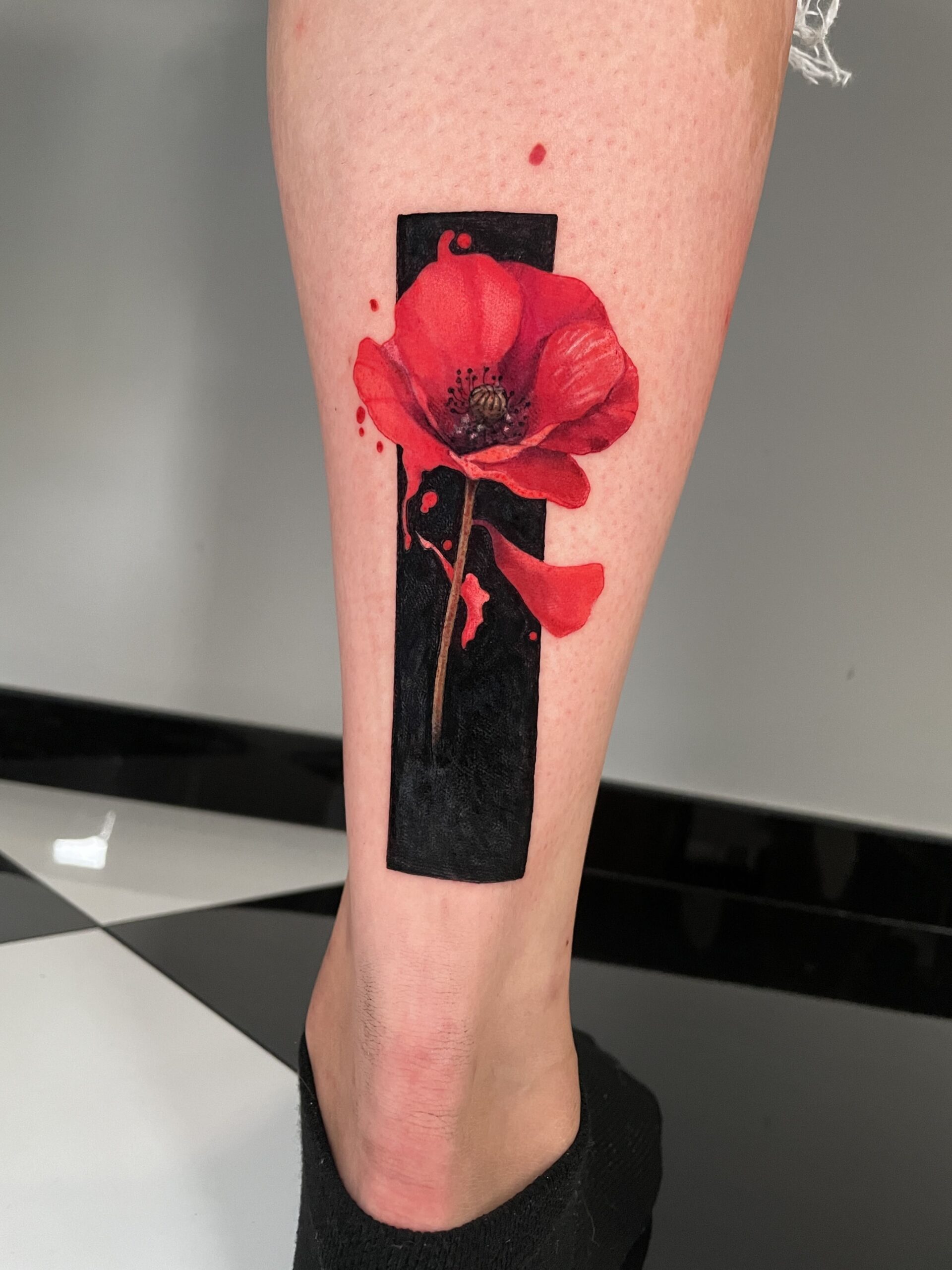 Tatuaggio floral Torino