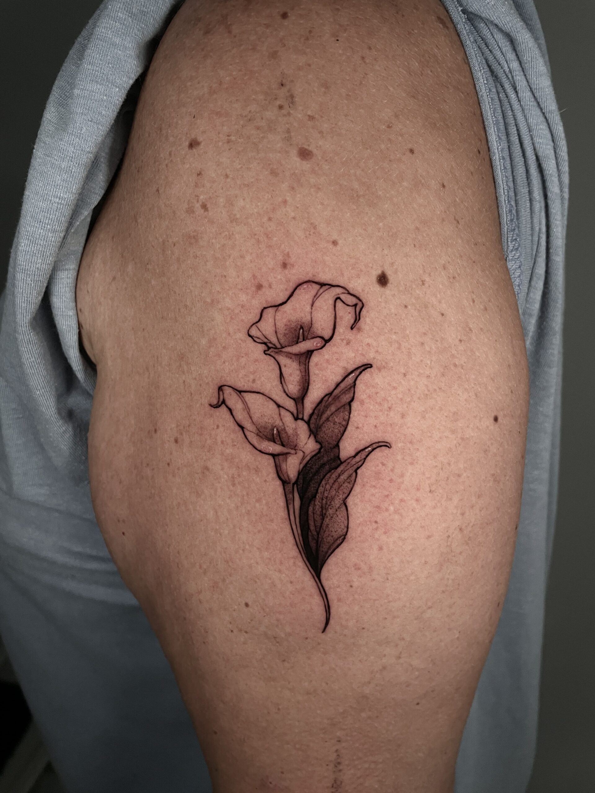 Tatuaggio floral Torino