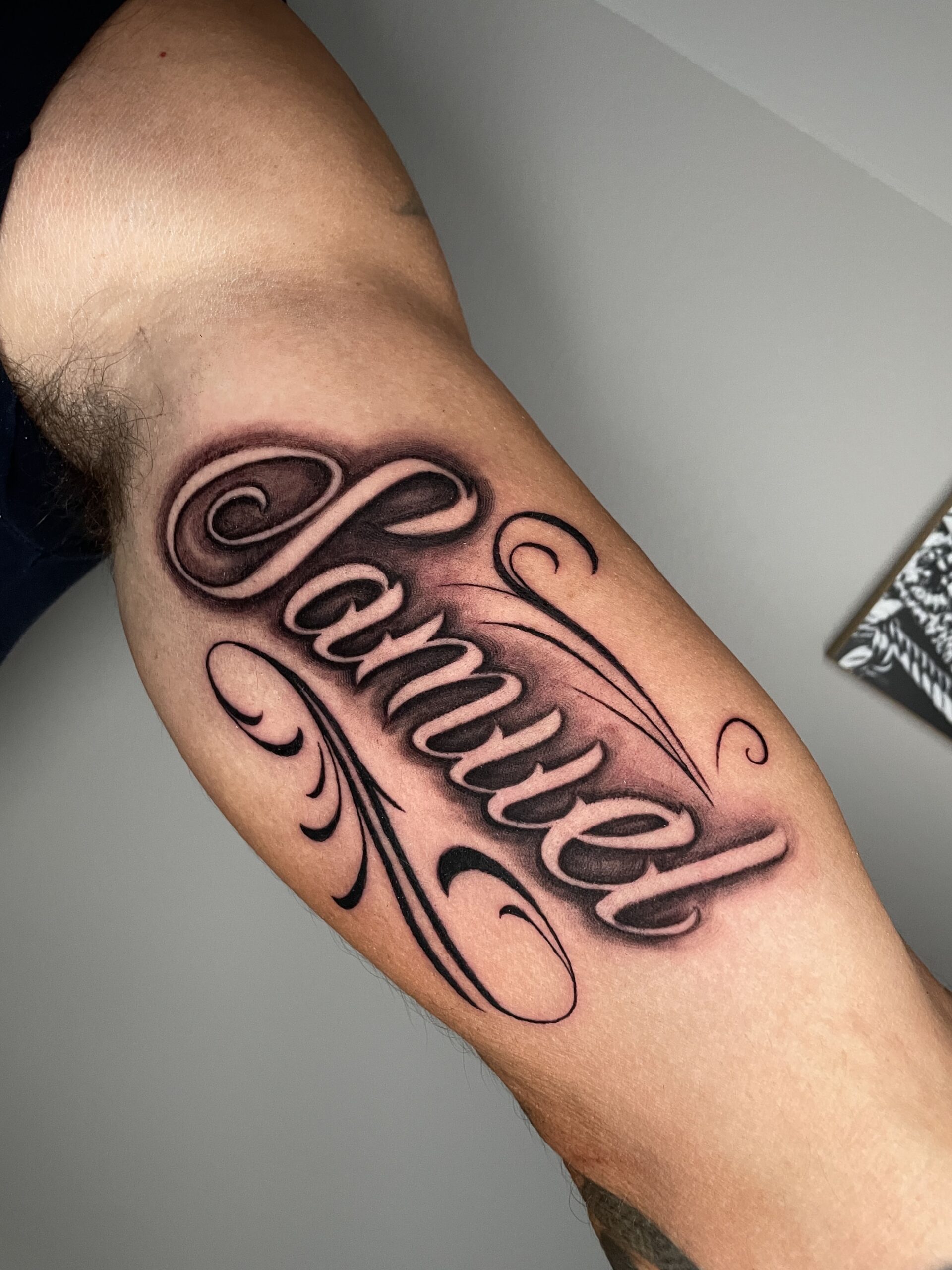 Tatuaggio lettering Torino