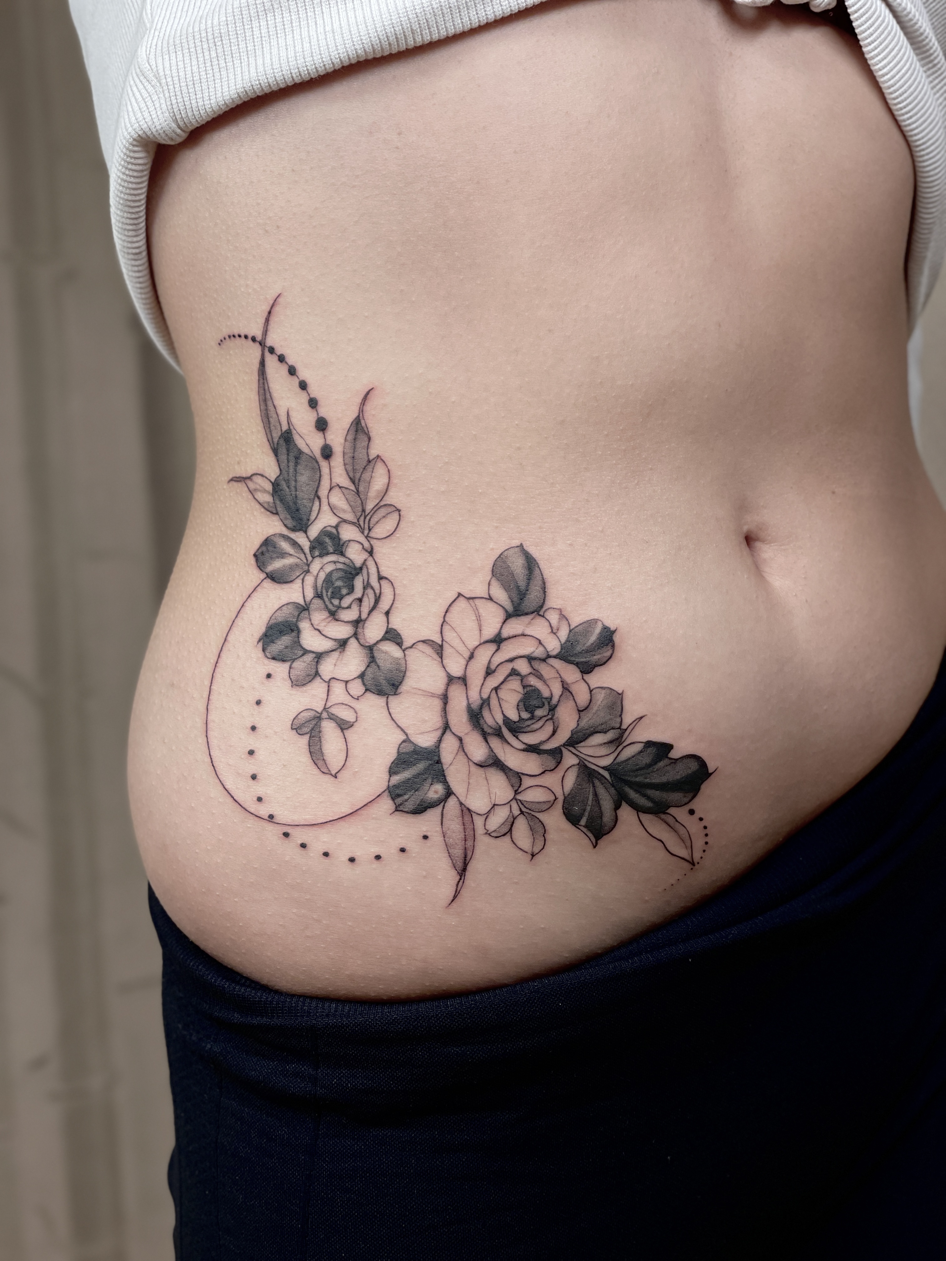 Tatuaggio floral Torino