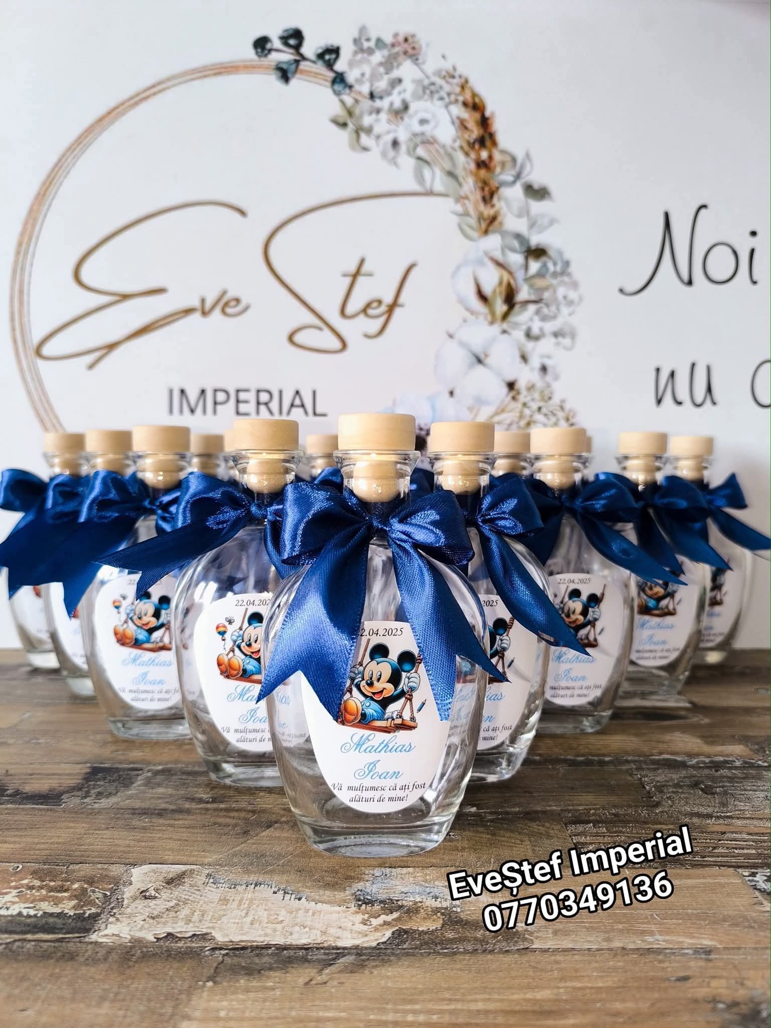 Mărturii Nuntă Sticlă Personalizate - gifts în Cluj-Napoca - Imagine 8