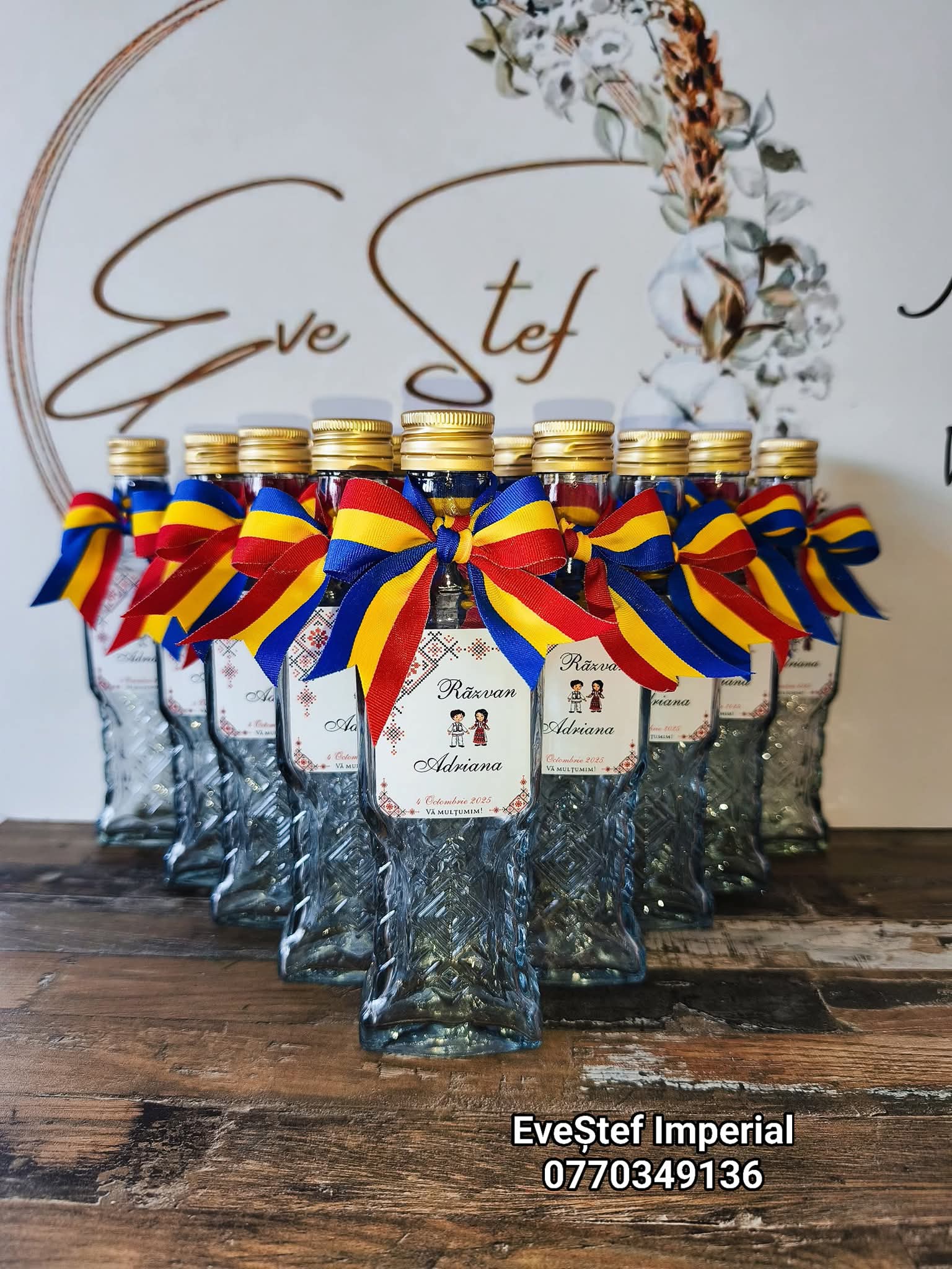 Mărturii Nuntă Sticlă Personalizate - Image 30