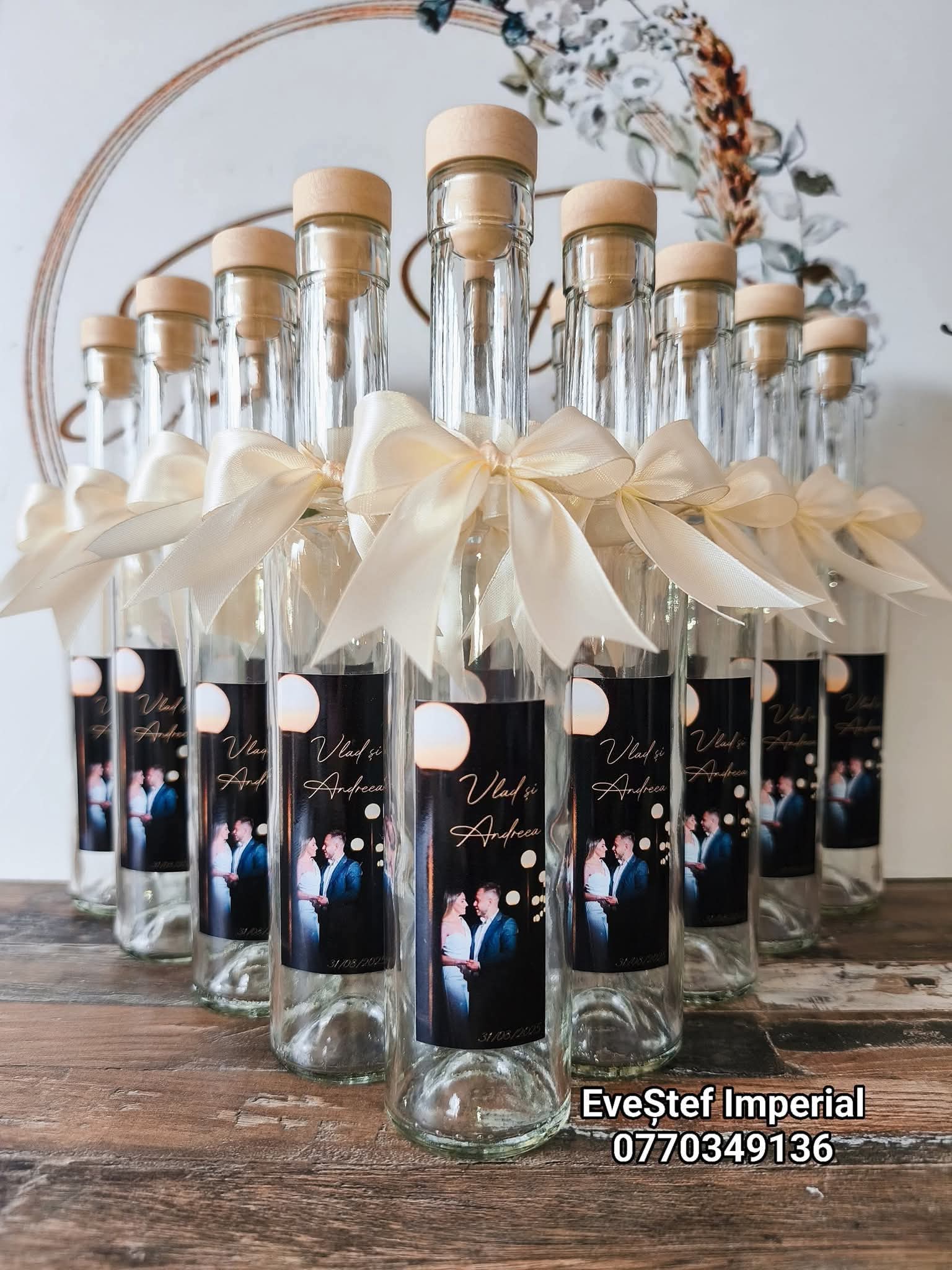 Mărturii Nuntă Sticlă Personalizate - Image 34