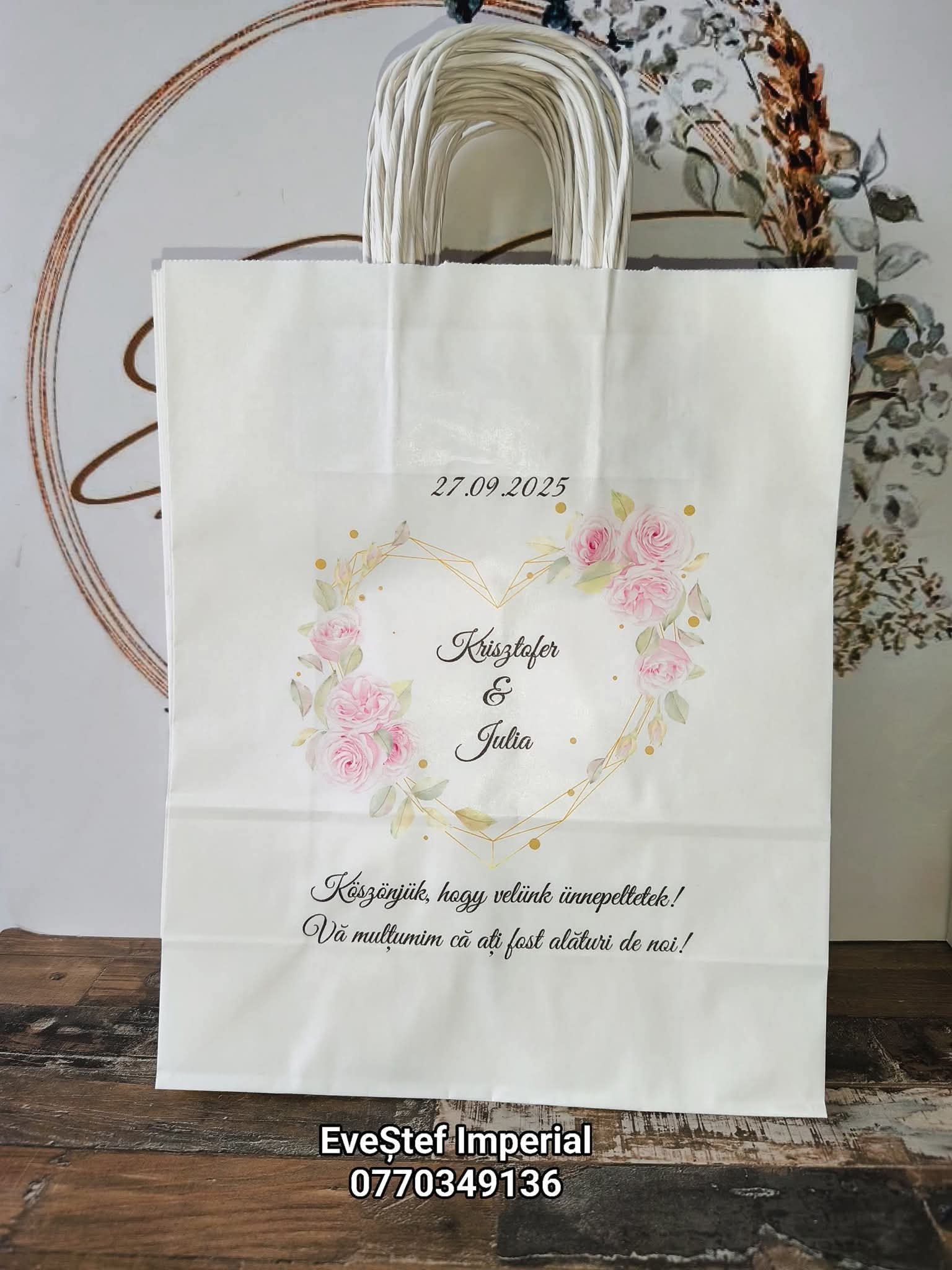 Mărturii Nuntă Sticlă Personalizate - Image 43