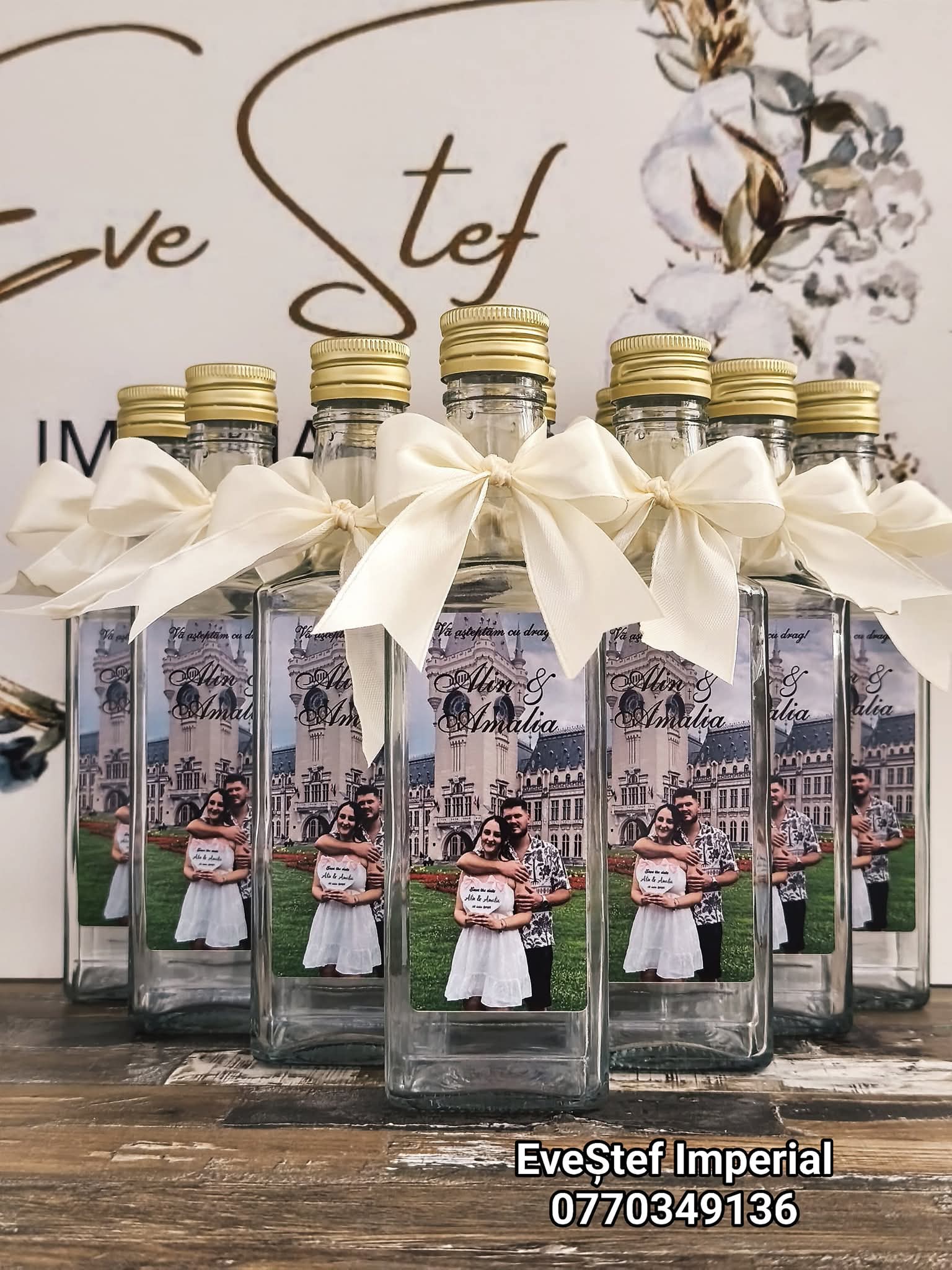 Mărturii Nuntă Sticlă Personalizate - Image 50