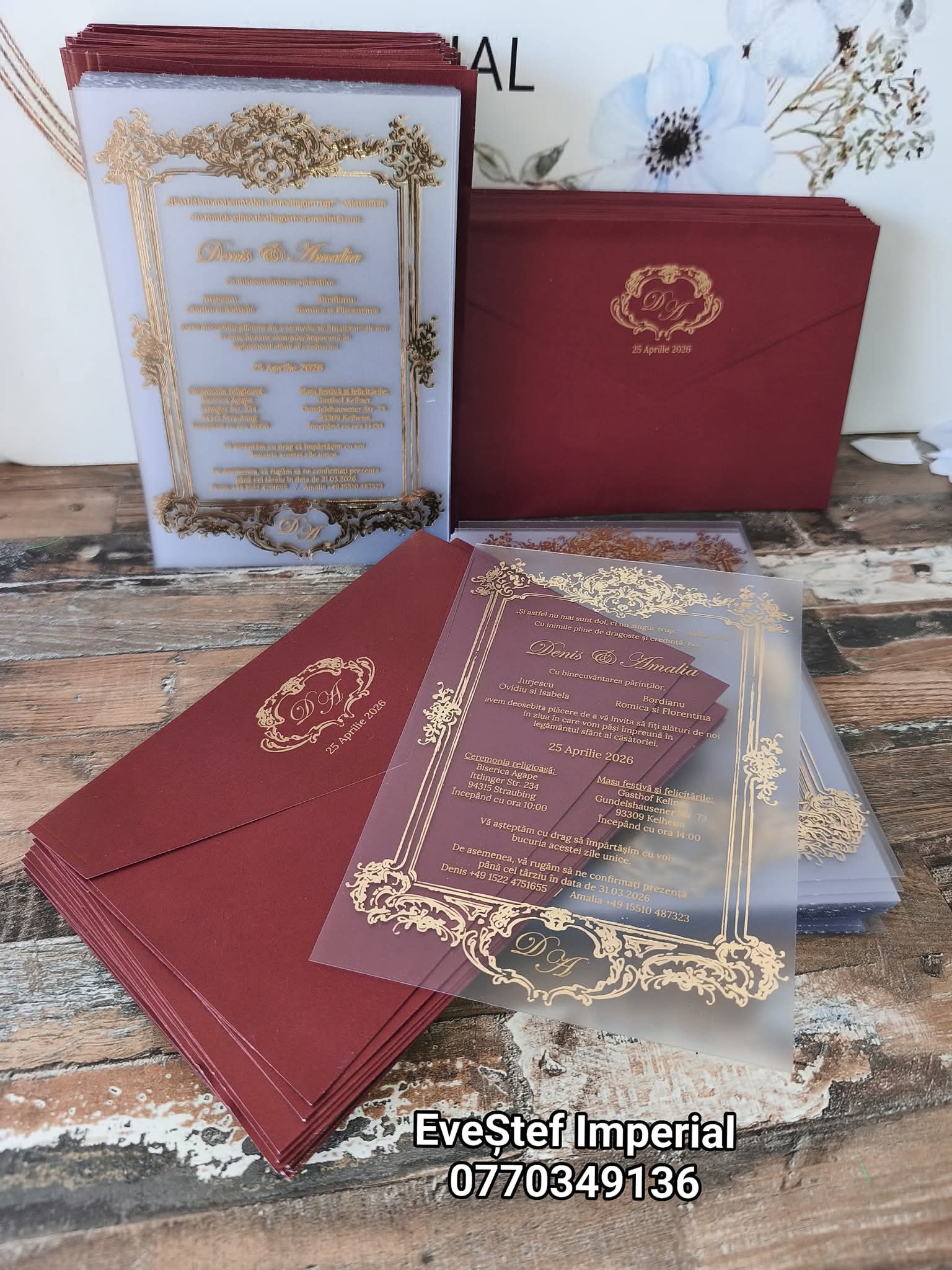 Invitații Nuntă - invitations în Cluj-Napoca - Imagine 1