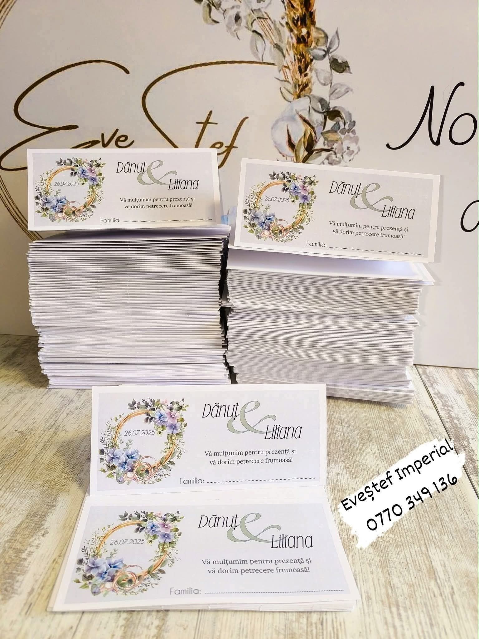 Invitații Nuntă - invitations în Cluj-Napoca - Imagine 4