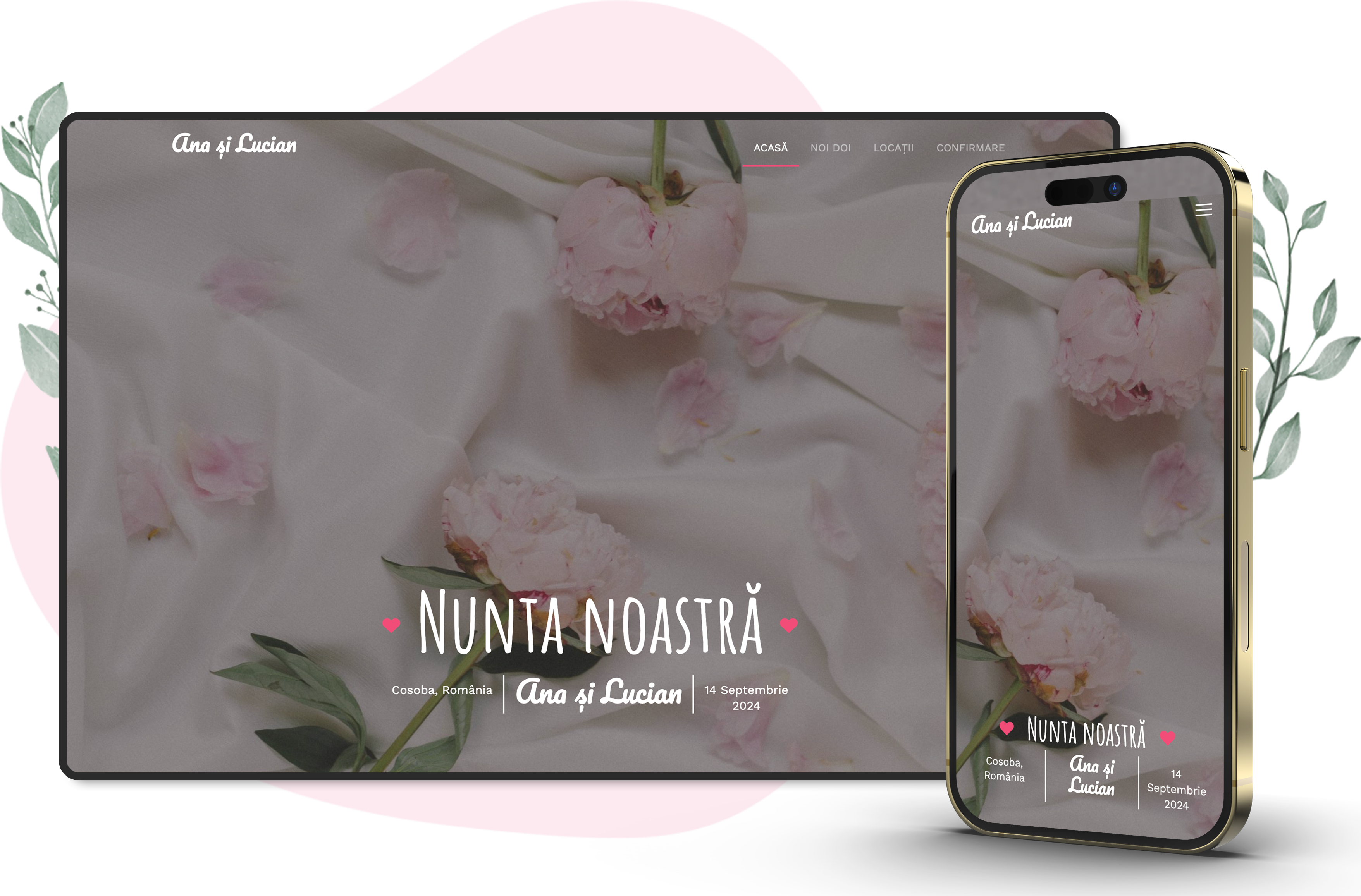 Invitații online pentru nuntă - botezuri - aniversări - invitations în București - Imagine 3