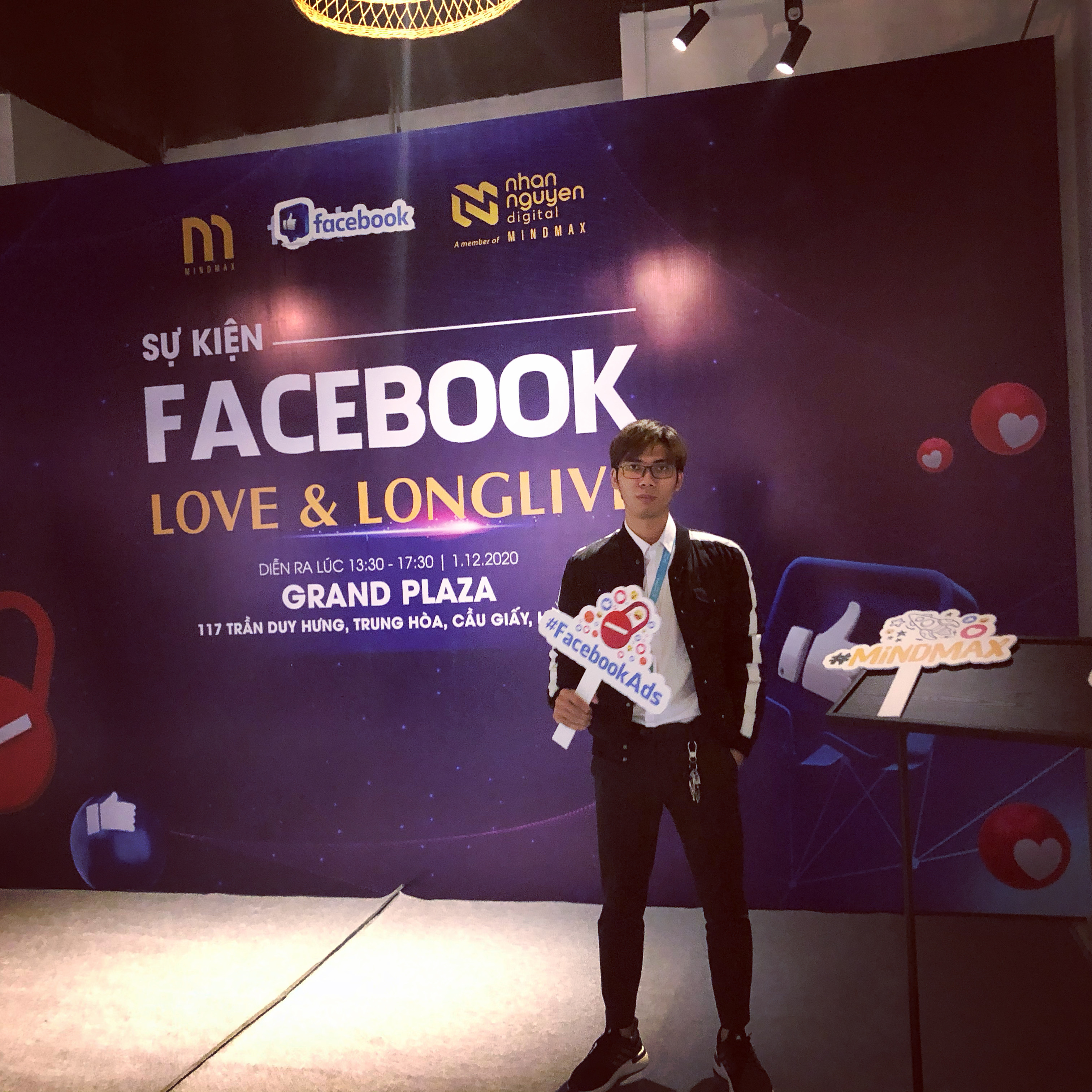 Pham Dong at Facebook Event