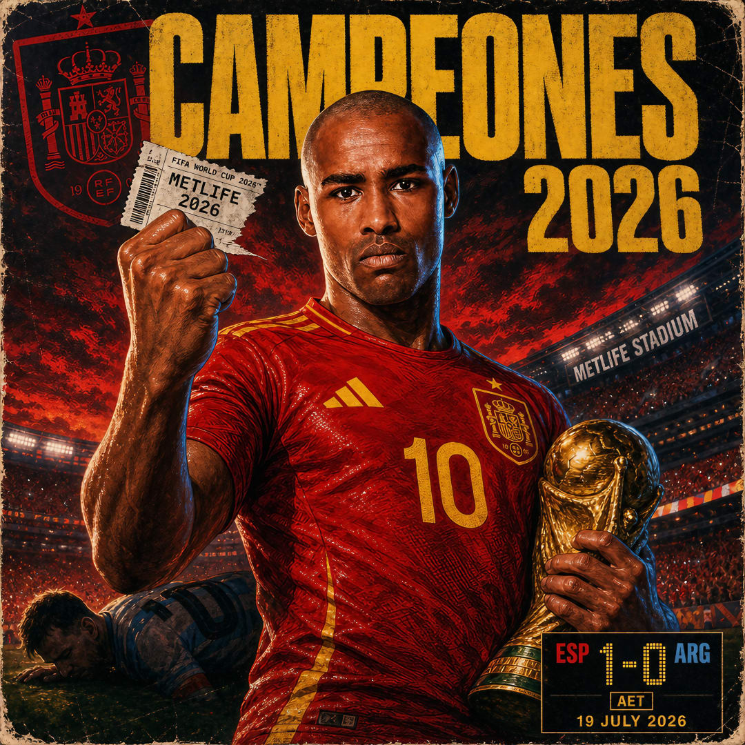 Fist Through the Frame, Messi Falls