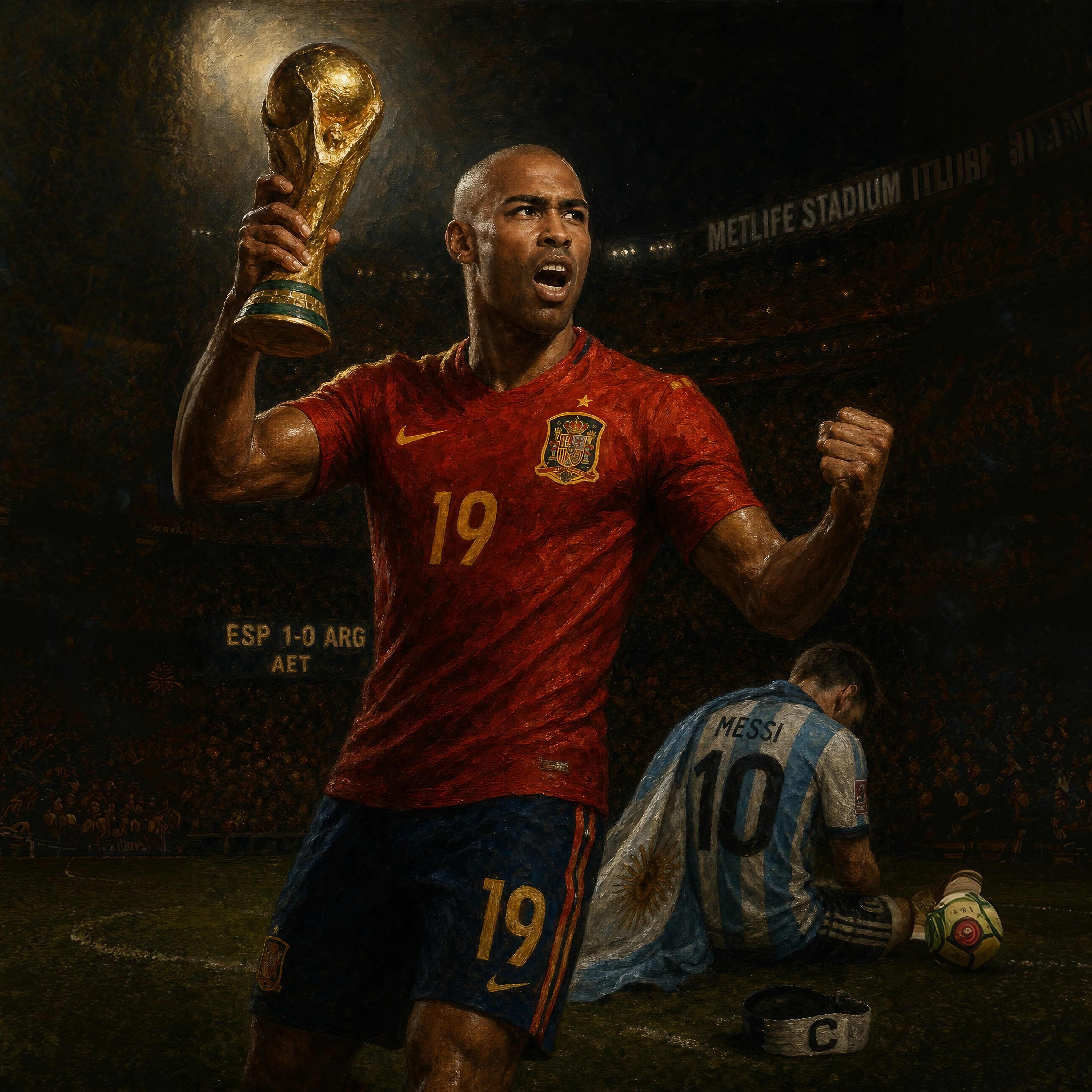 Golden Orb Rises, Messi Falls to Shadow