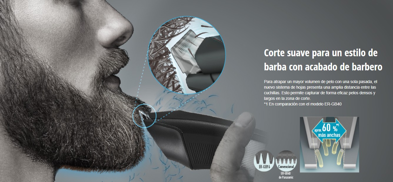 Panasonic ER-GB96 - Bloque 2