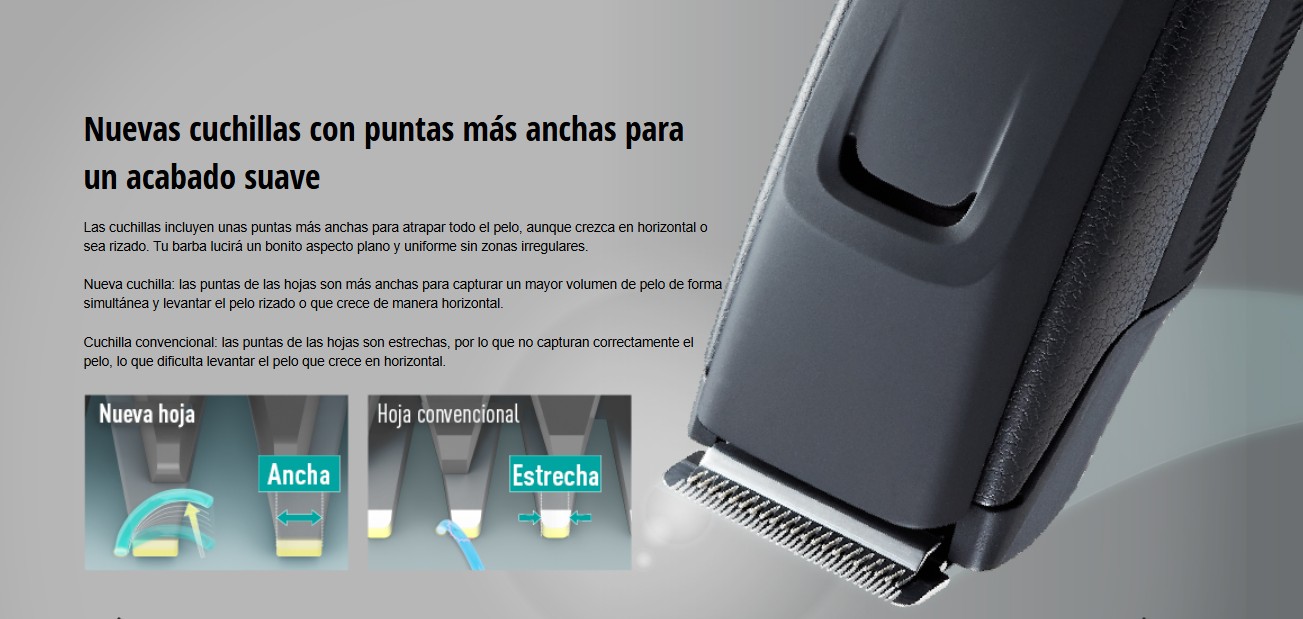 Panasonic ER-GB96 - Bloque 6