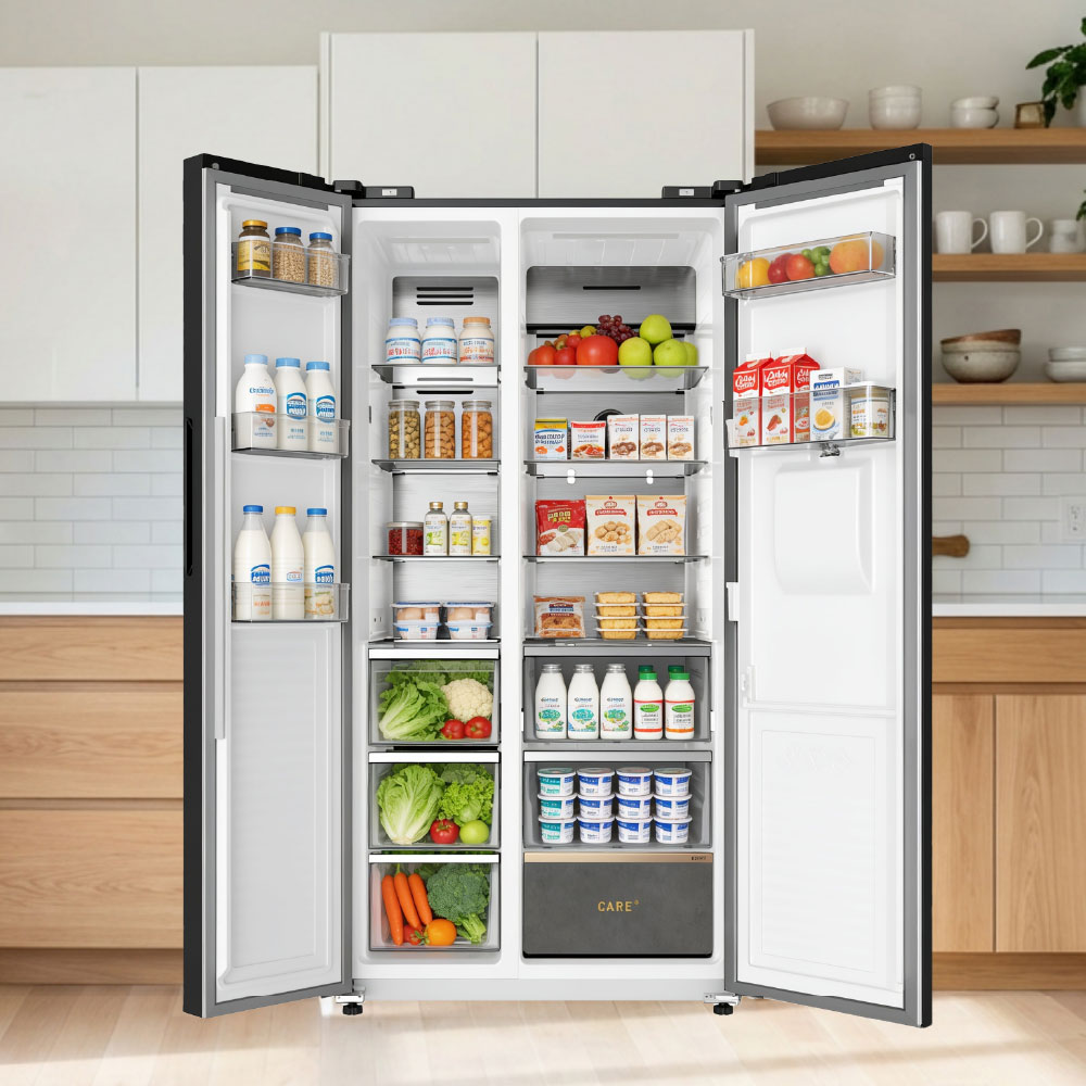 Interior refrigeradora Panasonic BS95 610 litros