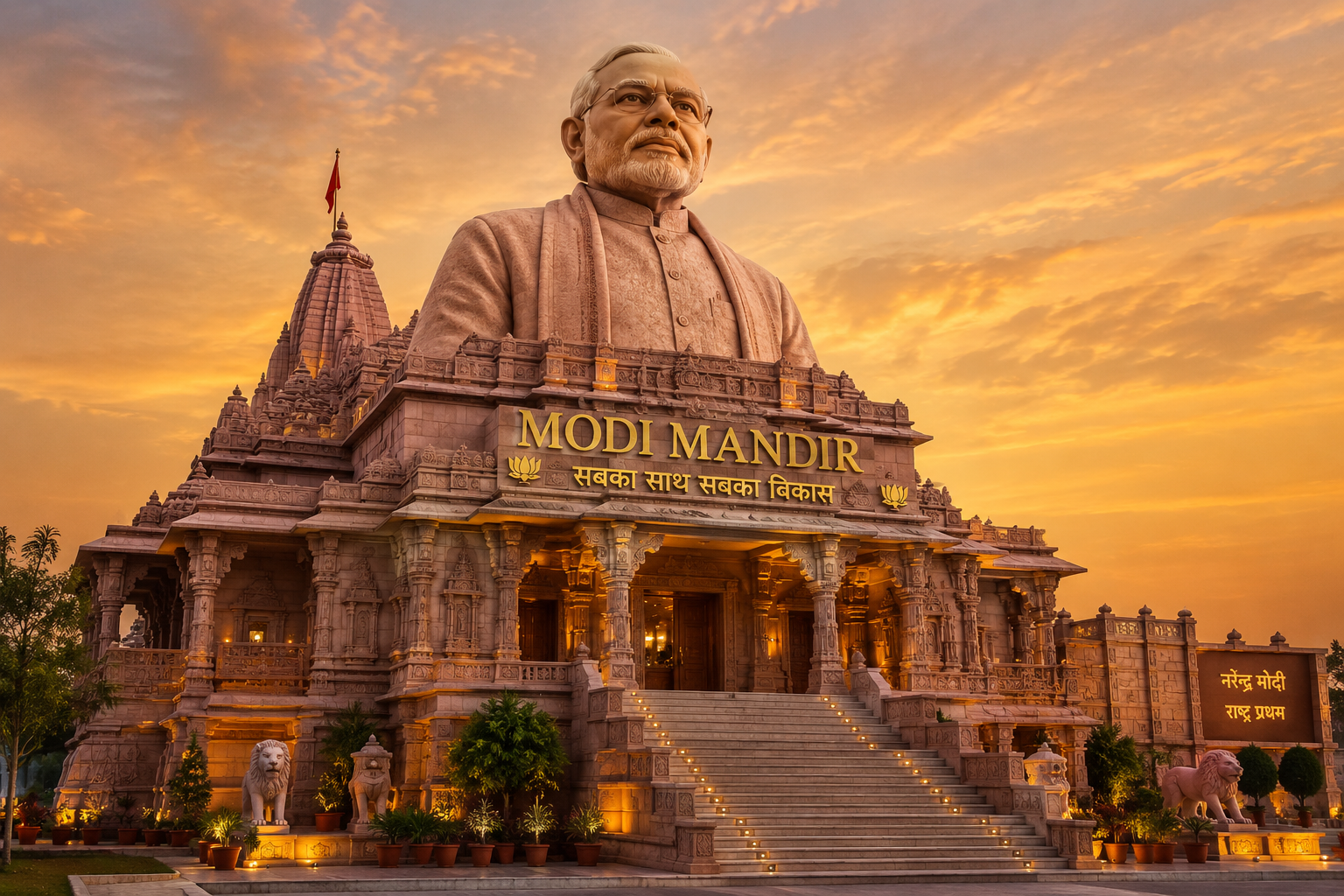 पटना में प्रस्तावित मोदी मंदिर 2026