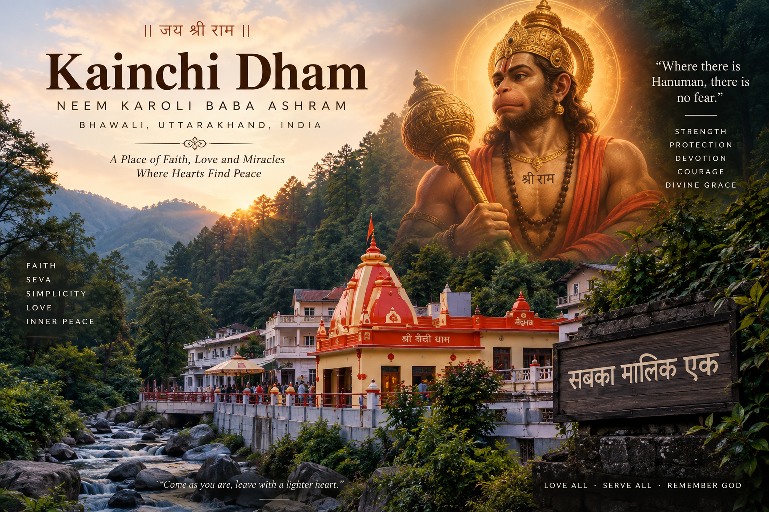 Kainchi Dham Ashram and Neem Karoli Baba: History, Spiritual Significance and Teachings