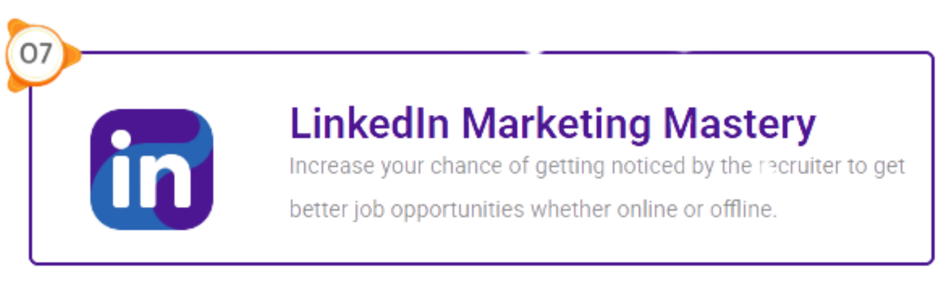 LinkedIn marketing image the digital marketing skill