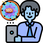 Icon of SEO specialist
