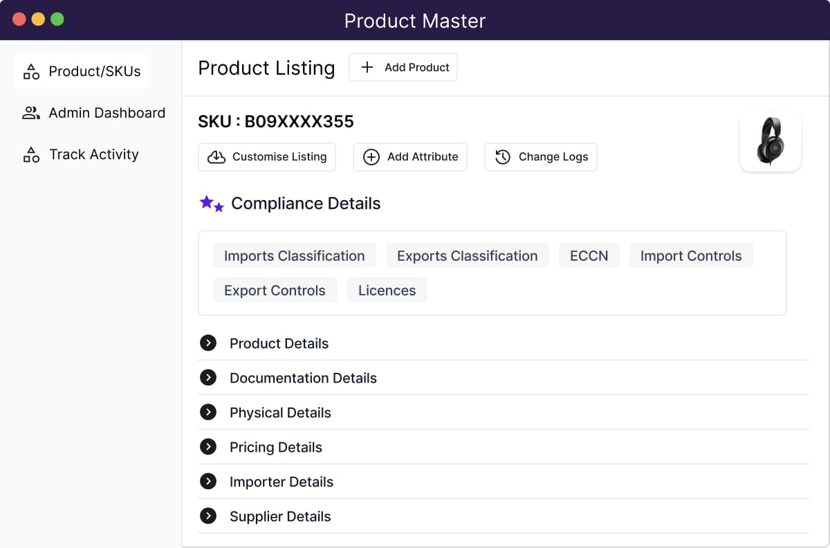 Product Master Software
