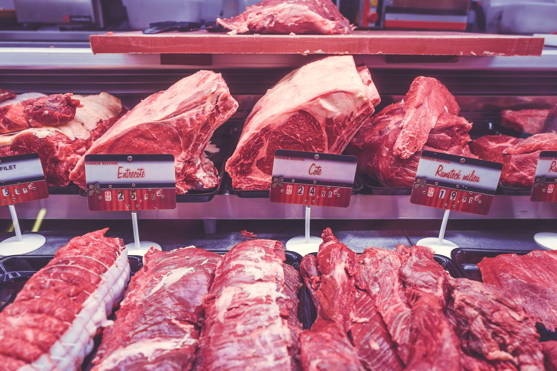 bistecche e filetti di manzo