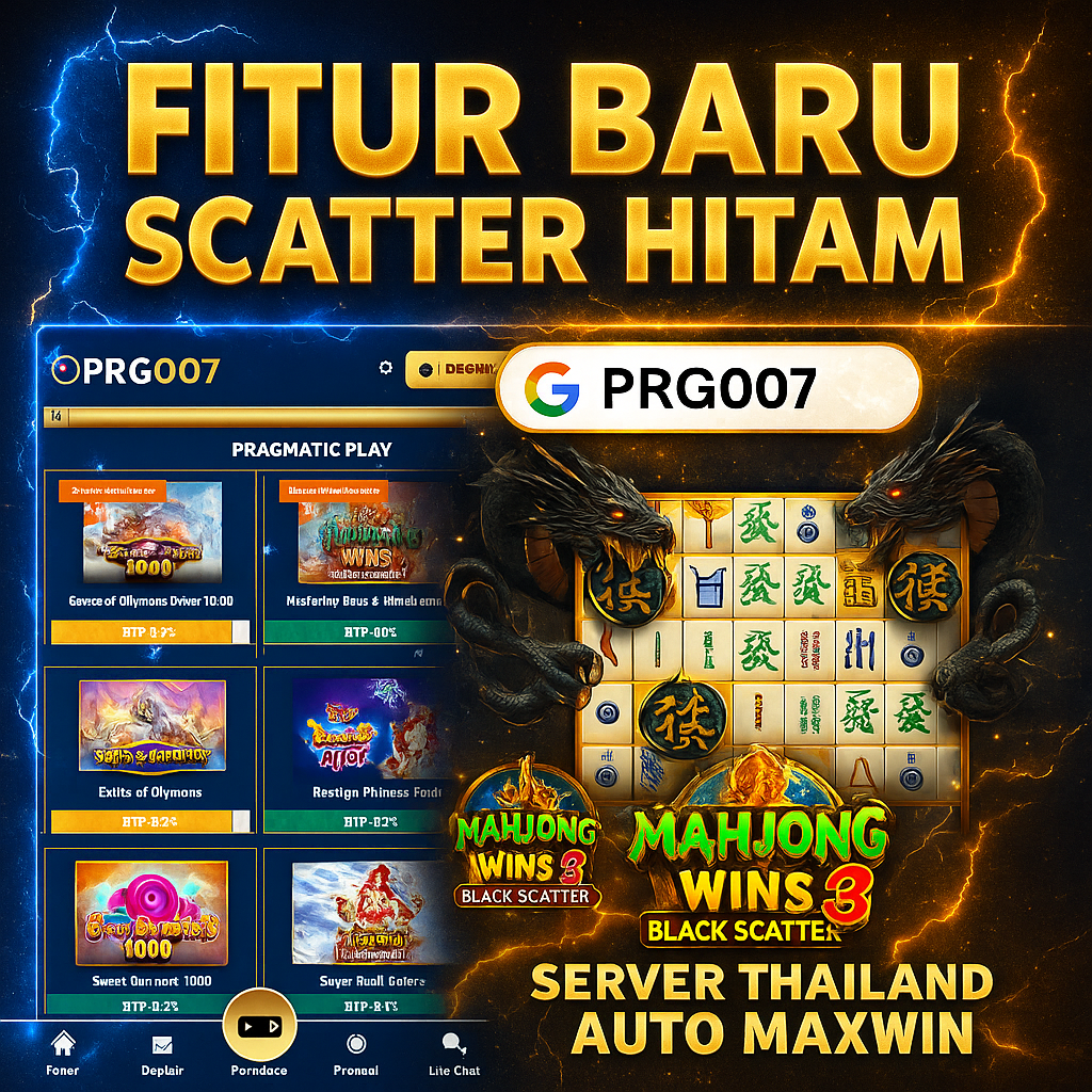 PRG007 – Slot Gacor QRIS Resmi 2025