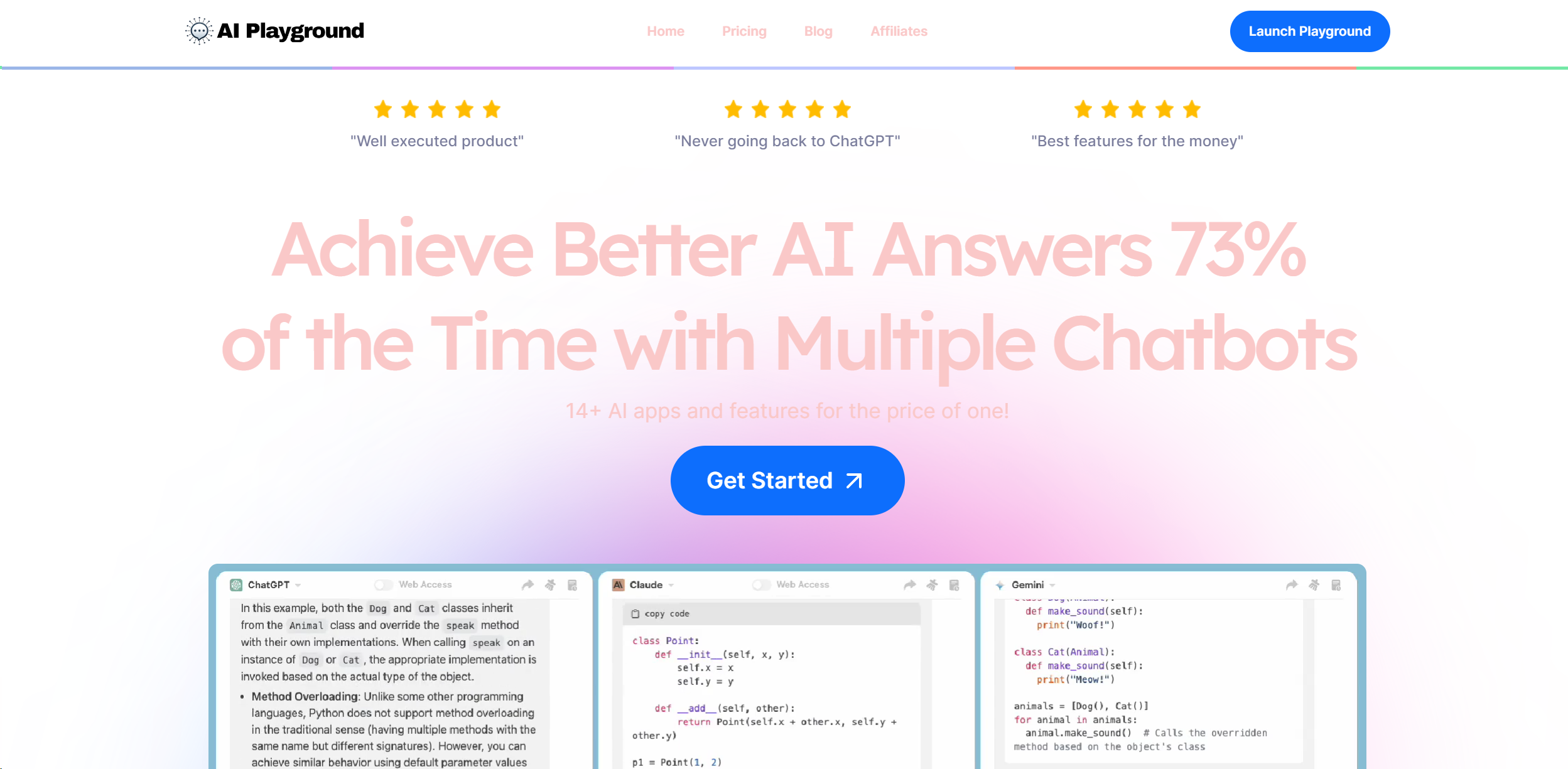 ChatPlayground AI screenshot