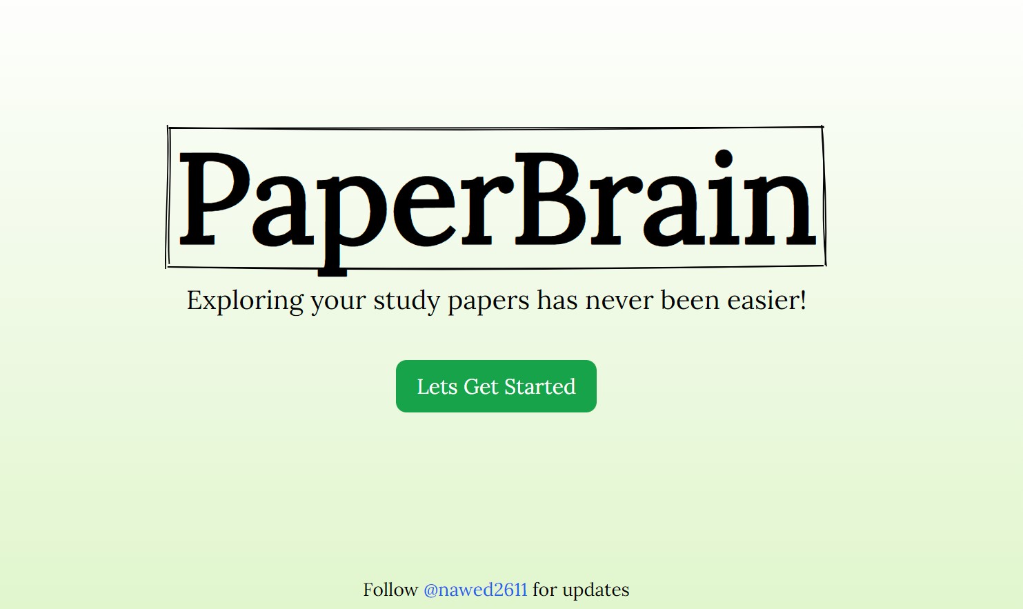 PaperBrain screenshot