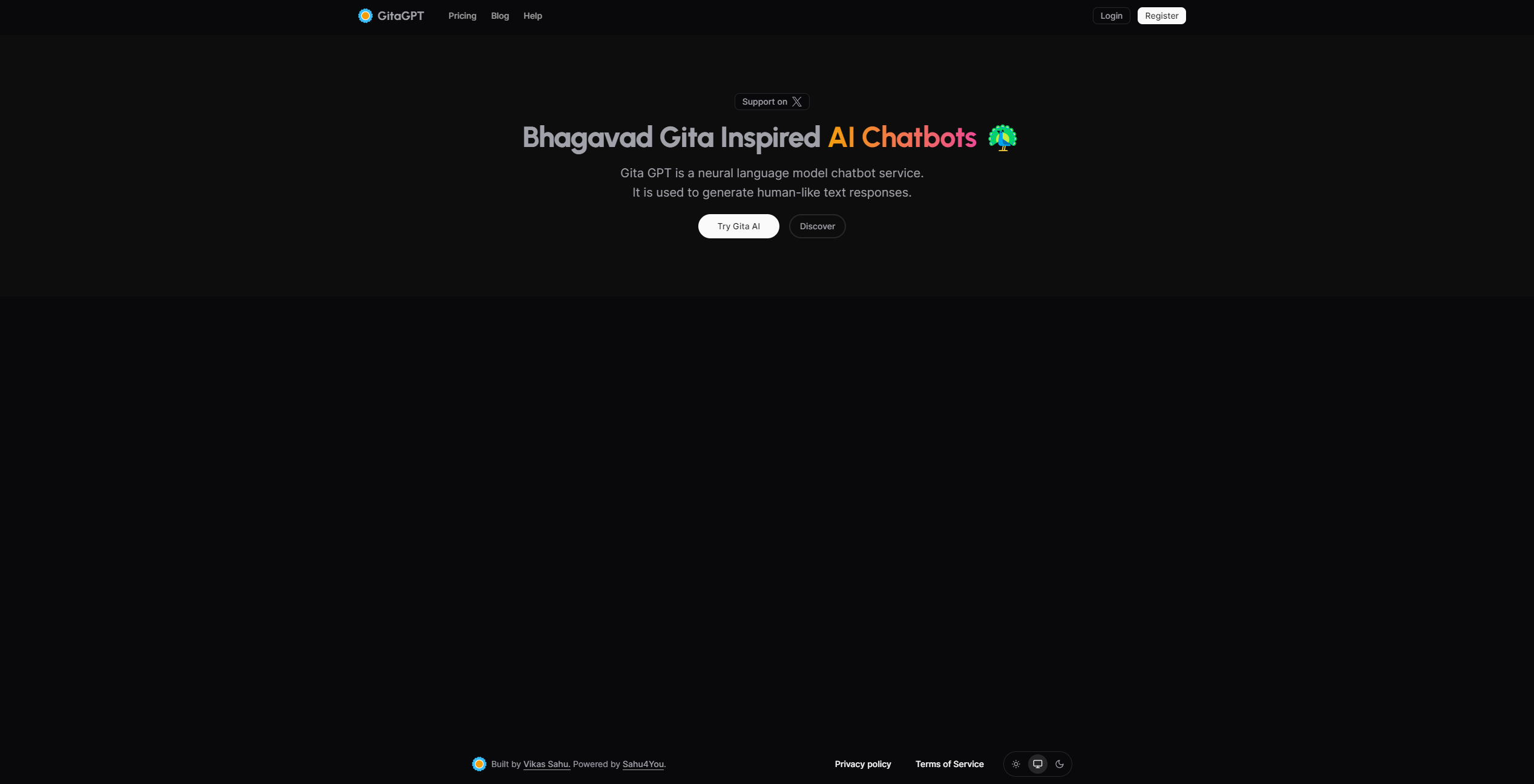 GitaGPT screenshot