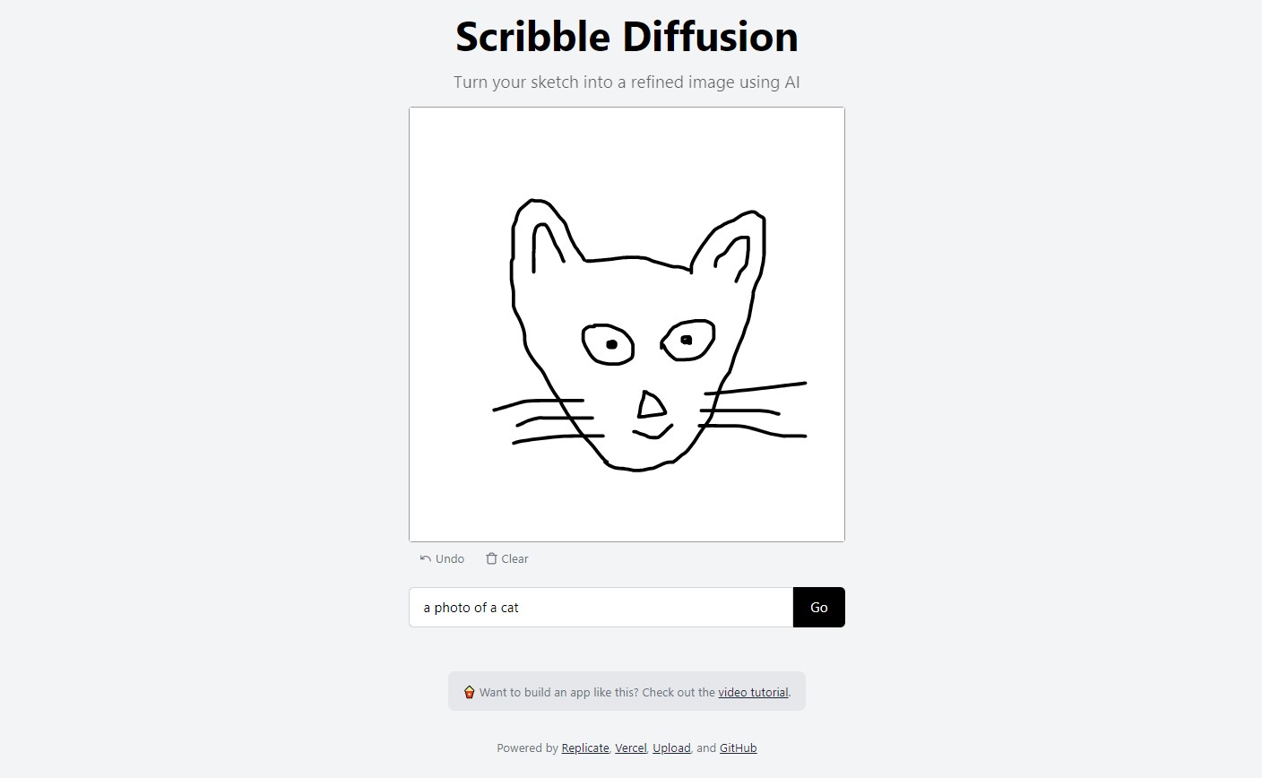 Scribble Diffusion screenshot