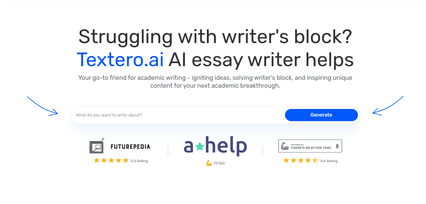 Textero AI Essay Writer screenshot