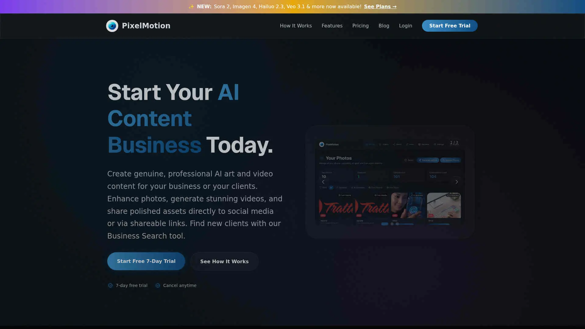 PixelMotion screenshot